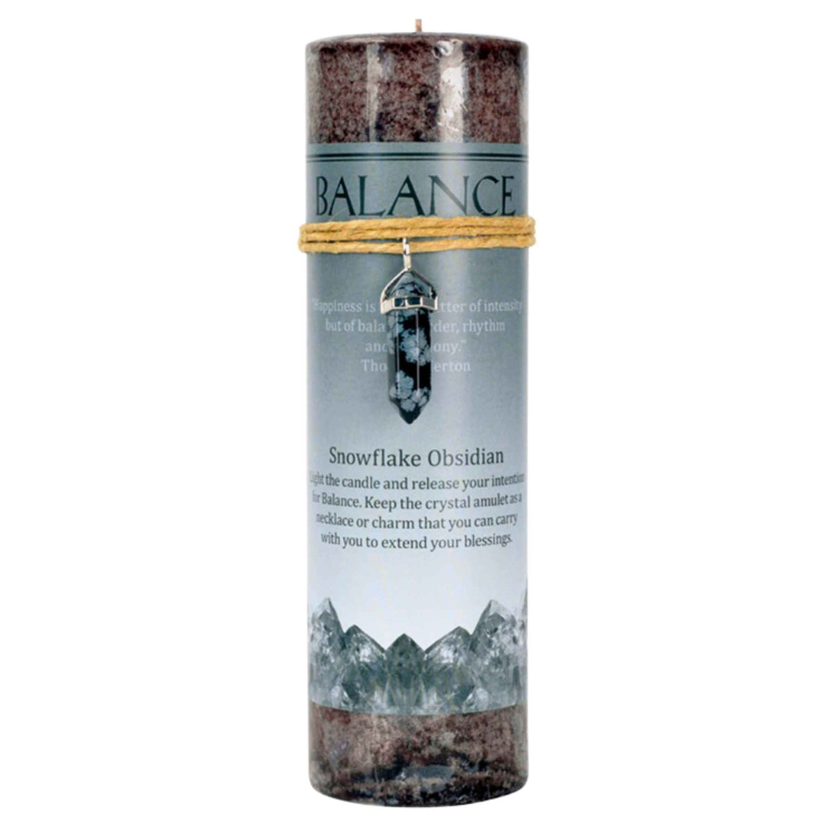Crystal Energy Pillar Candle | Candles | Wiccan Center