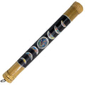 Bamboo Painted Rainstick - Moon Phases - Small | Rainstick | Wiccan Center