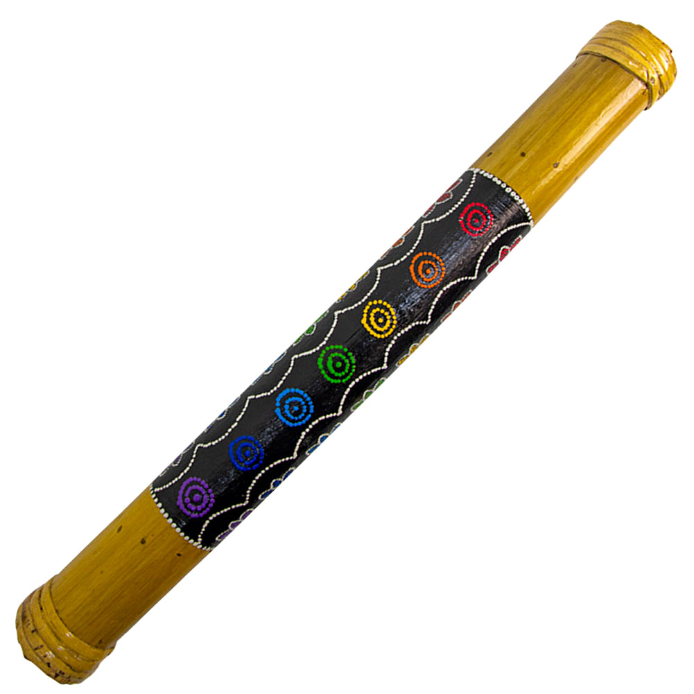 Bamboo Rainstick Chakra - Small | Rainstick | Wiccan Center