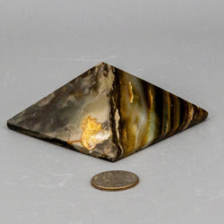 Banded Agate Pyramid | Pyramids | Wiccan Center