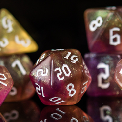 Barbarian Class Acrylic Dice Set | Acrylic Dice | Wiccan Center