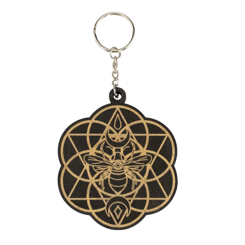 Crystal Grid Keychain | Keychains | Wiccan Center