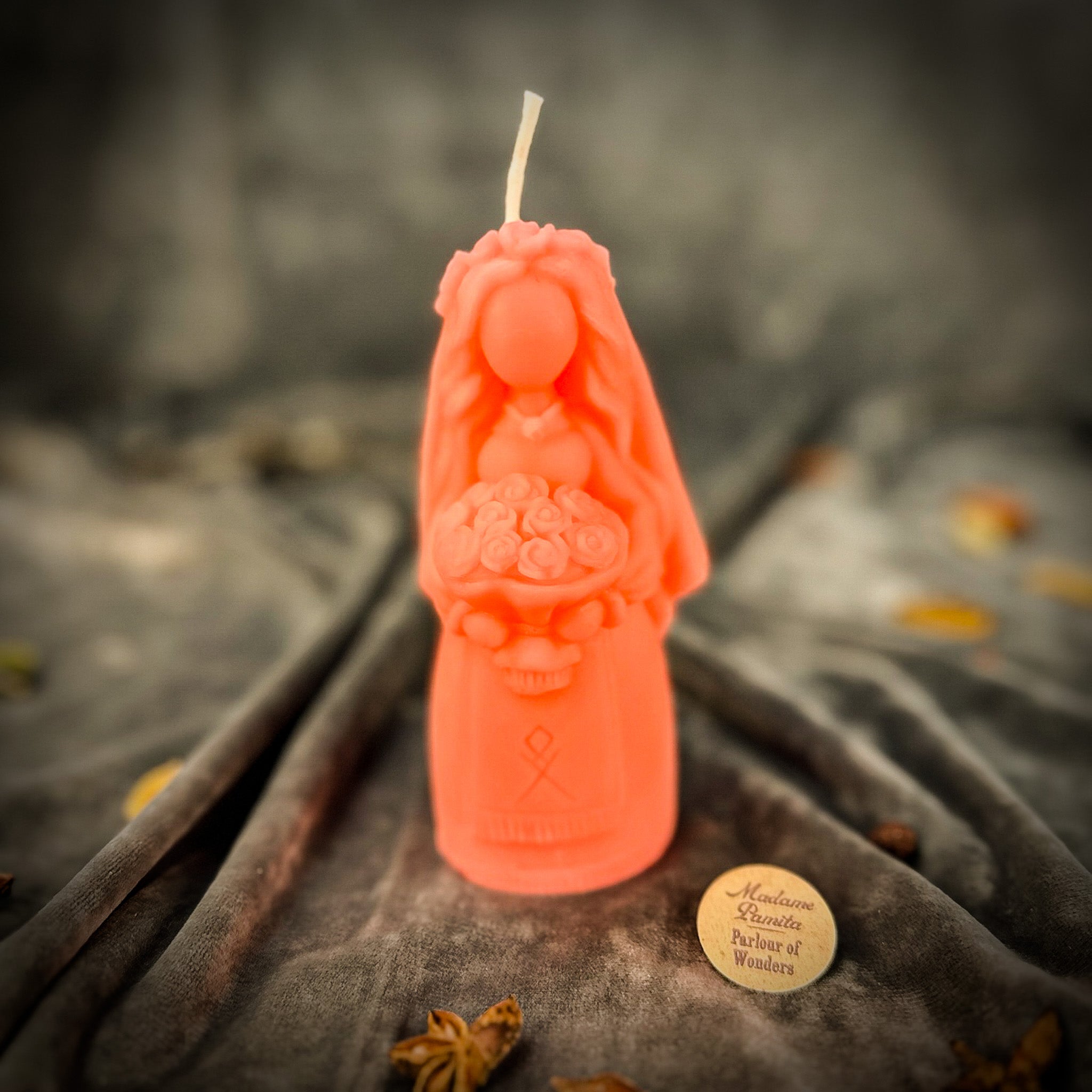 Beeswax Lada Motanka Spell Candle - Ancestral Blessings, Love & Protection | Beeswax Candle | Wiccan Center