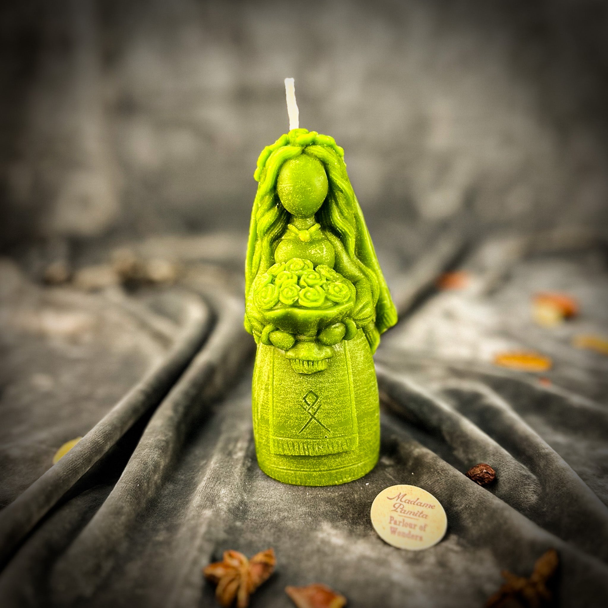 Beeswax Lada Motanka Spell Candle - Ancestral Blessings, Love & Protection | Beeswax Candle | Wiccan Center