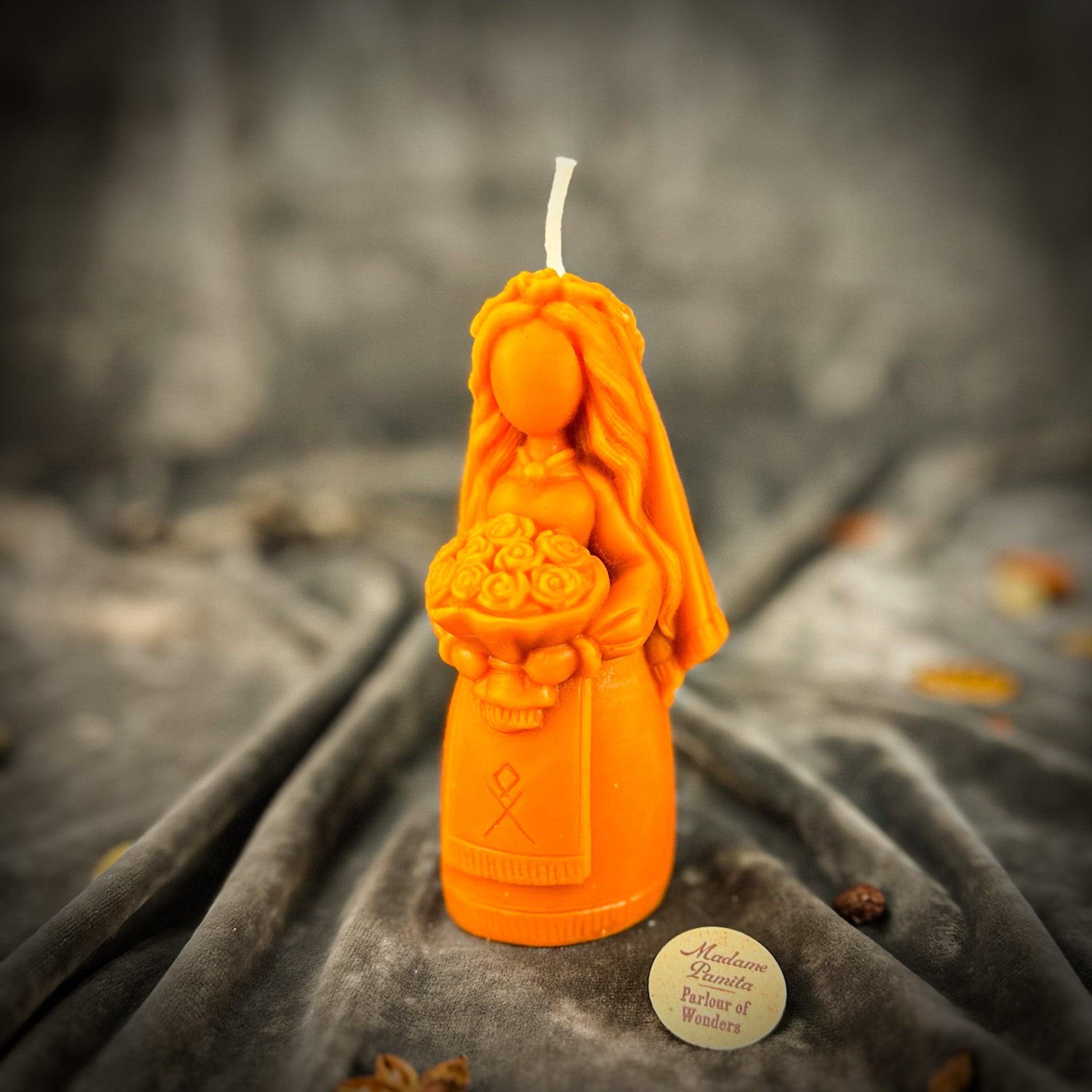 Beeswax Lada Motanka Spell Candle - Ancestral Blessings, Love & Protection | Beeswax Candle | Wiccan Center