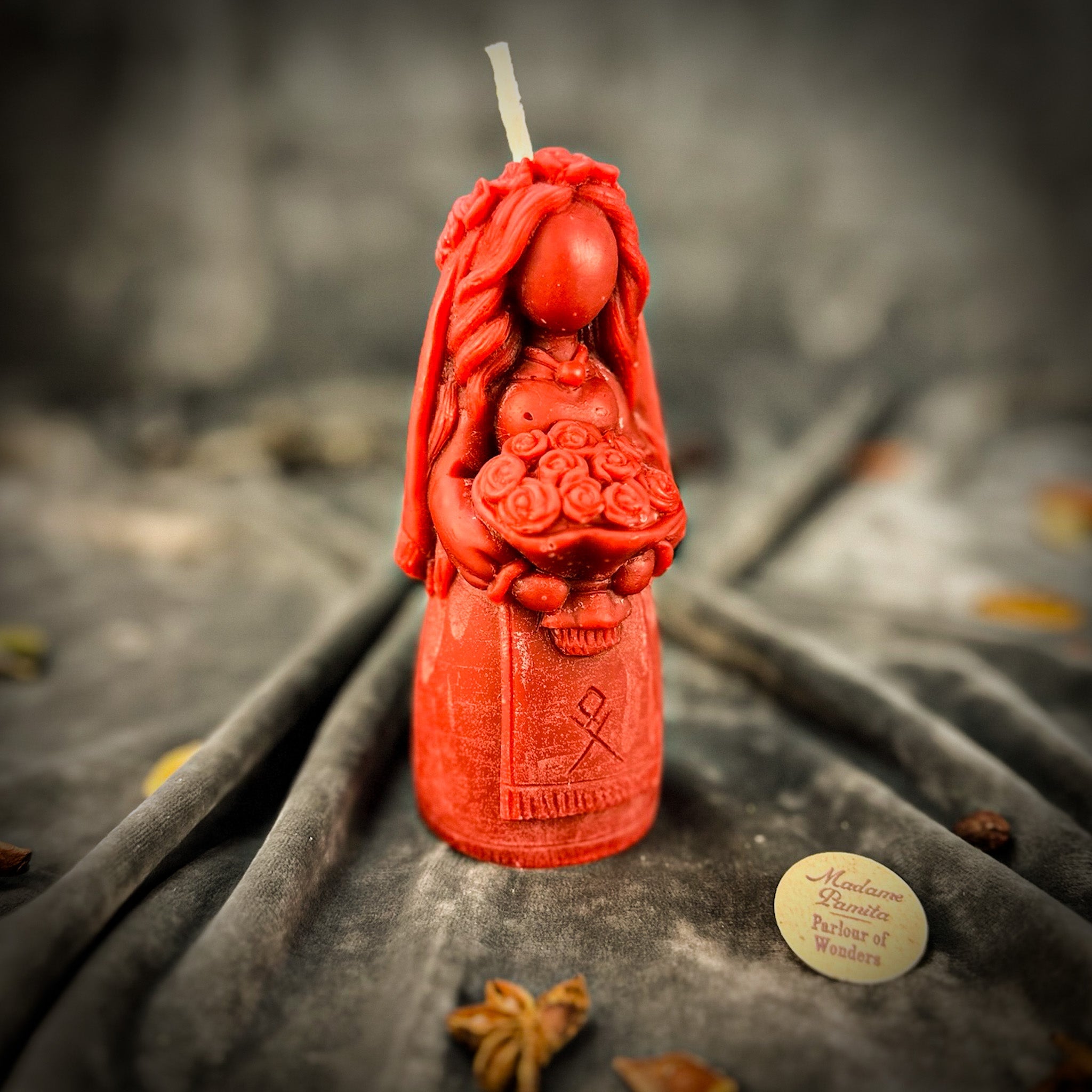 Beeswax Lada Motanka Spell Candle - Ancestral Blessings, Love & Protection | Beeswax Candle | Wiccan Center