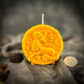 Beeswax Capricorn Goat Zodiac Spell Candle - Ambition, Discipline & Success | Beeswax Candle | Wiccan Center