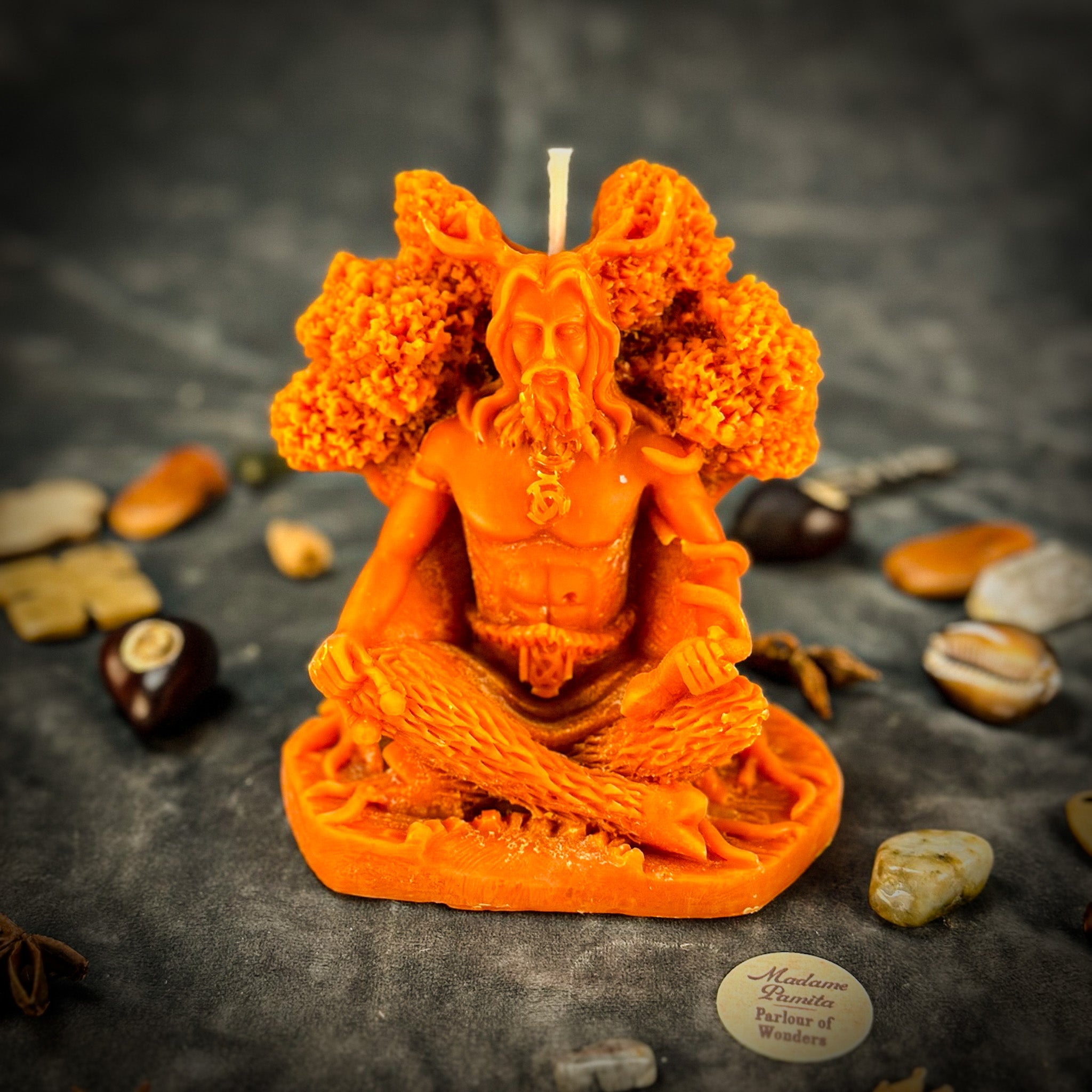 Horned God Candle Spell Kit - Cernunnos Nature Magic & Fertility | Candle Spell Kit | Wiccan Center