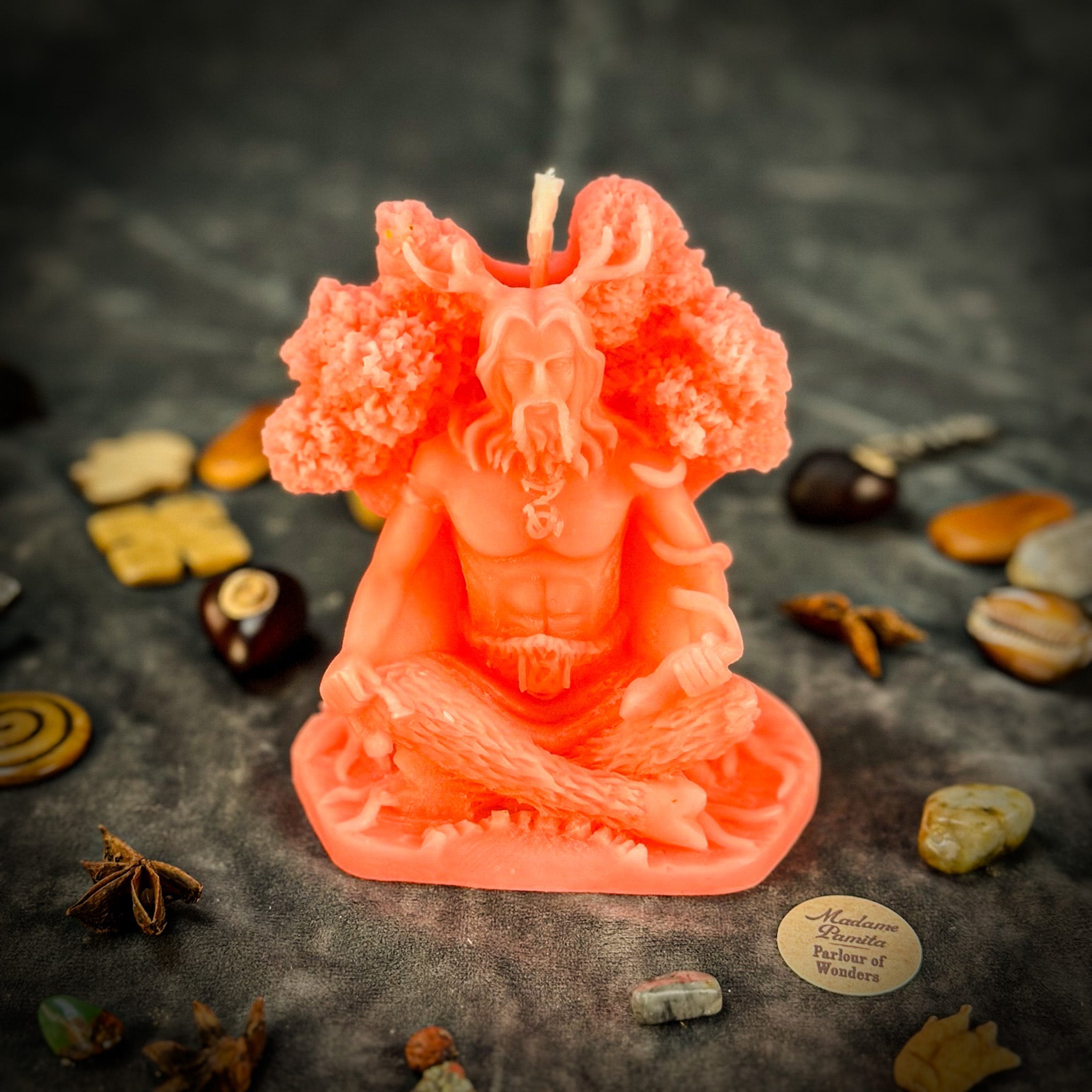 Horned God Candle Spell Kit - Cernunnos Nature Magic & Fertility | Candle Spell Kit | Wiccan Center