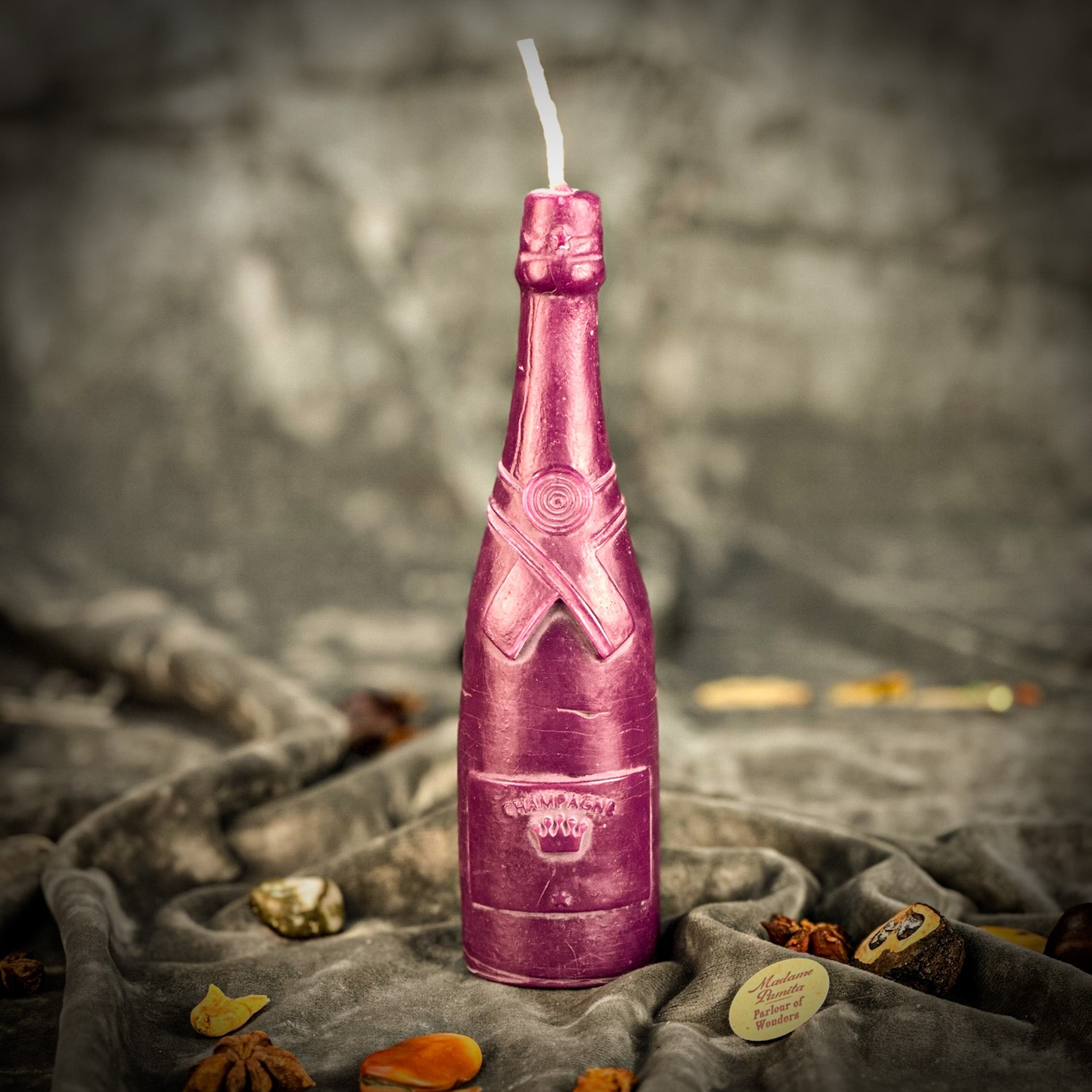 Champagne Celebration Candle Spell Kit - Success & Luxury Manifestation | Candle Spell Kit | Wiccan Center