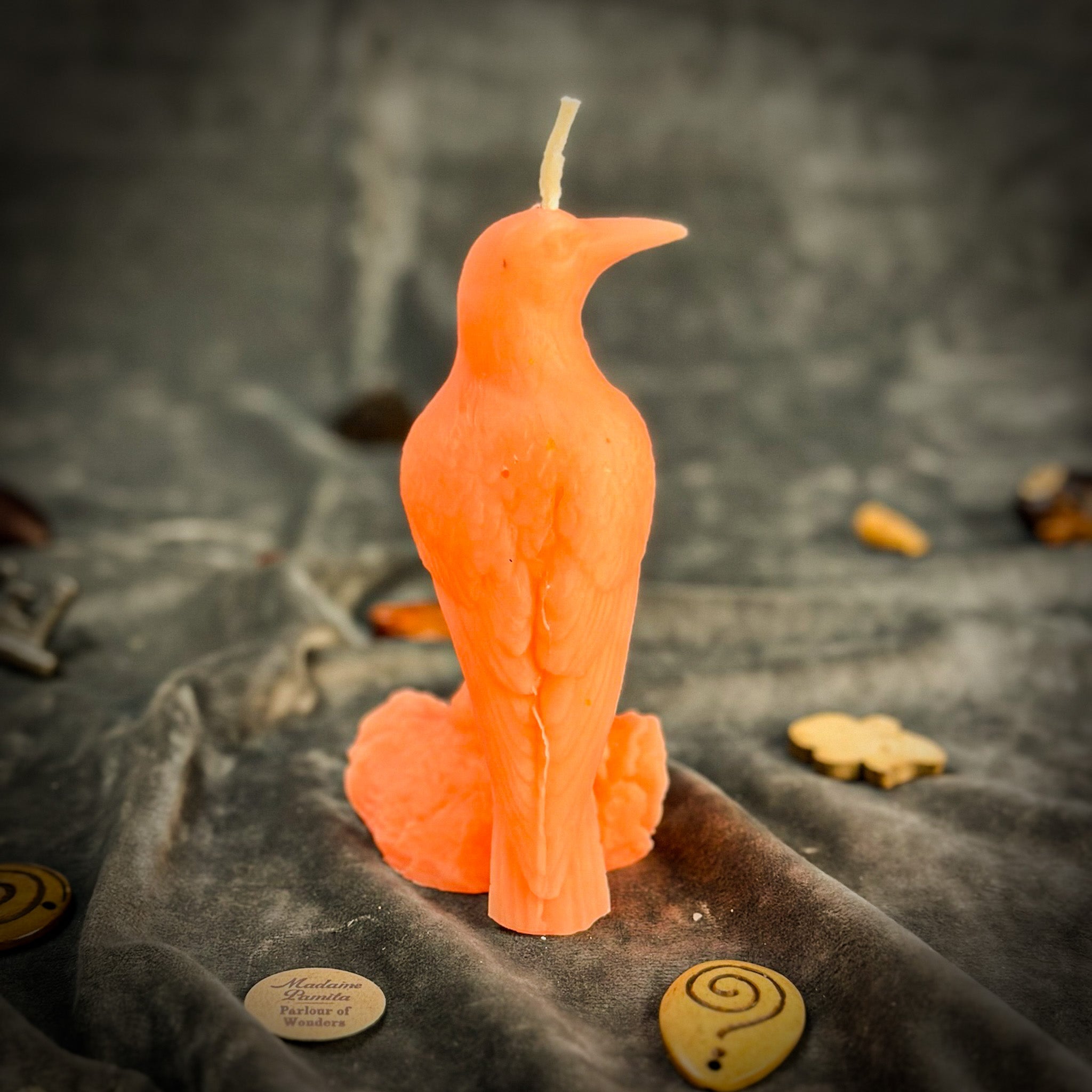 Raven Magic Candle Spell Kit - Intelligence & Spirit World Connection | Candle Spell Kit | Wiccan Center