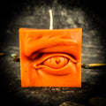 Beeswax Ex-Voto Eye Spell Candle - Vision, Clairvoyance & Being Seen | Beeswax Candle | Wiccan Center
