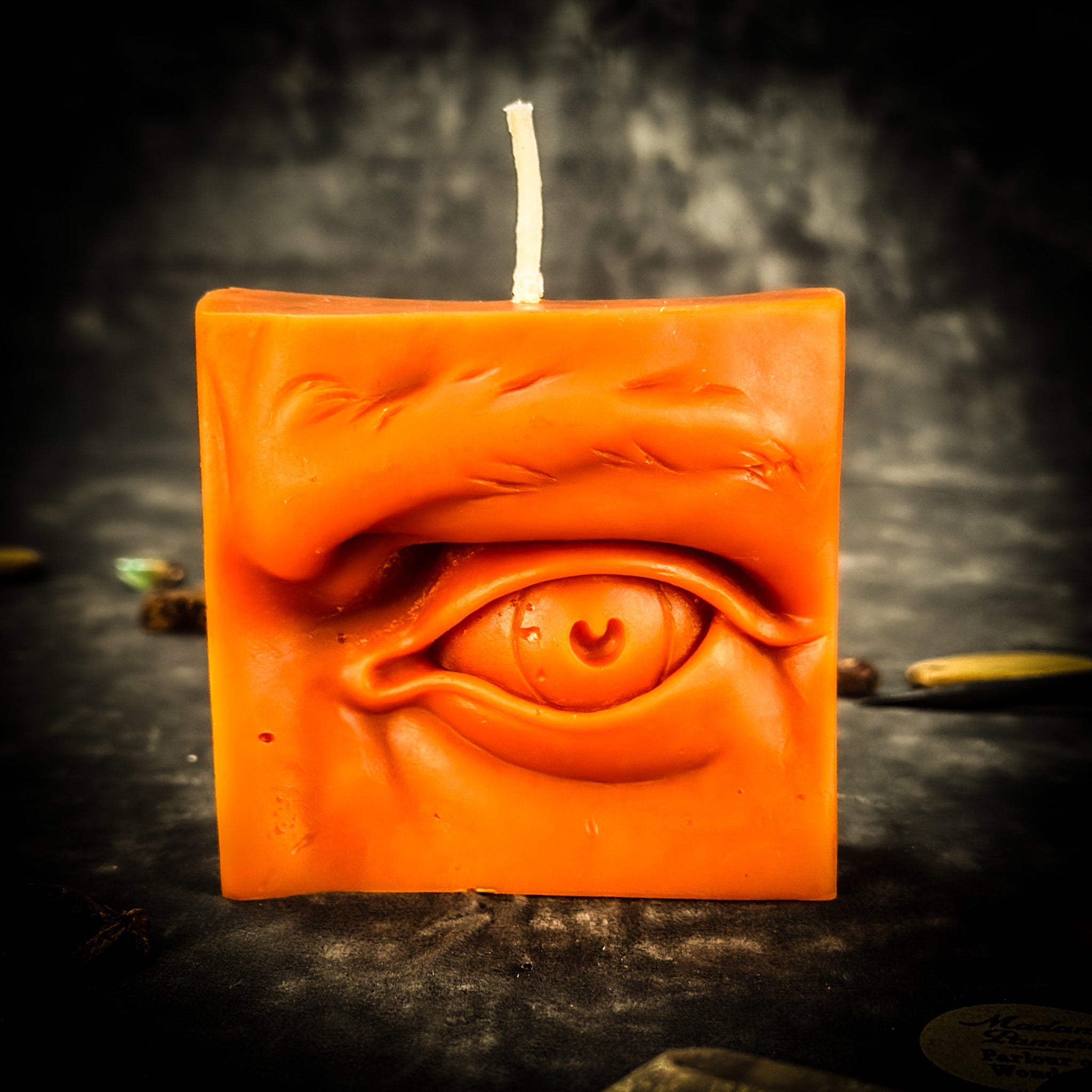 Beeswax Ex-Voto Eye Spell Candle - Vision, Clairvoyance & Being Seen | Beeswax Candle | Wiccan Center