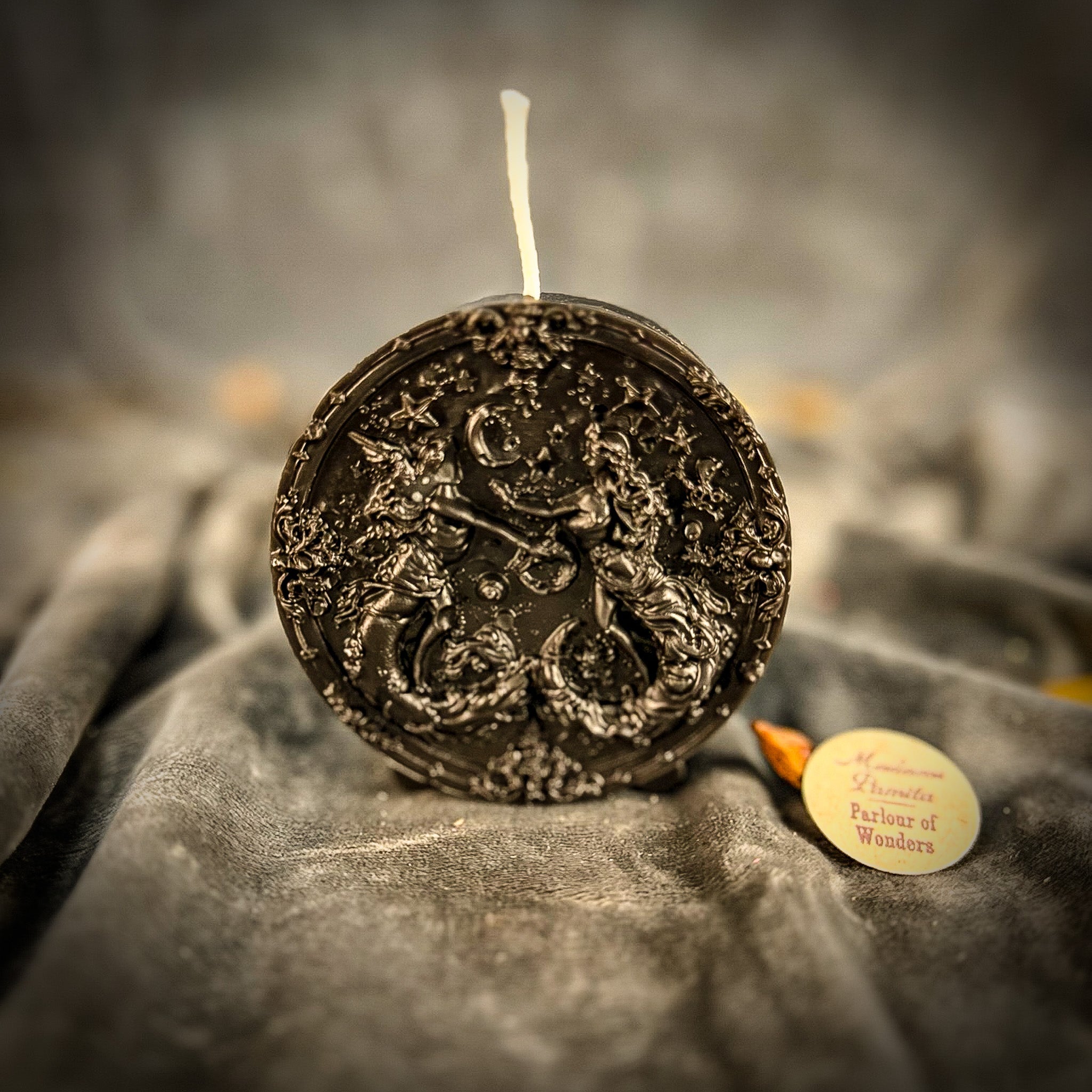 Beeswax Gemini Twins Zodiac Spell Candle - Communication, Creativity & Adaptability | Beeswax Candle | Wiccan Center