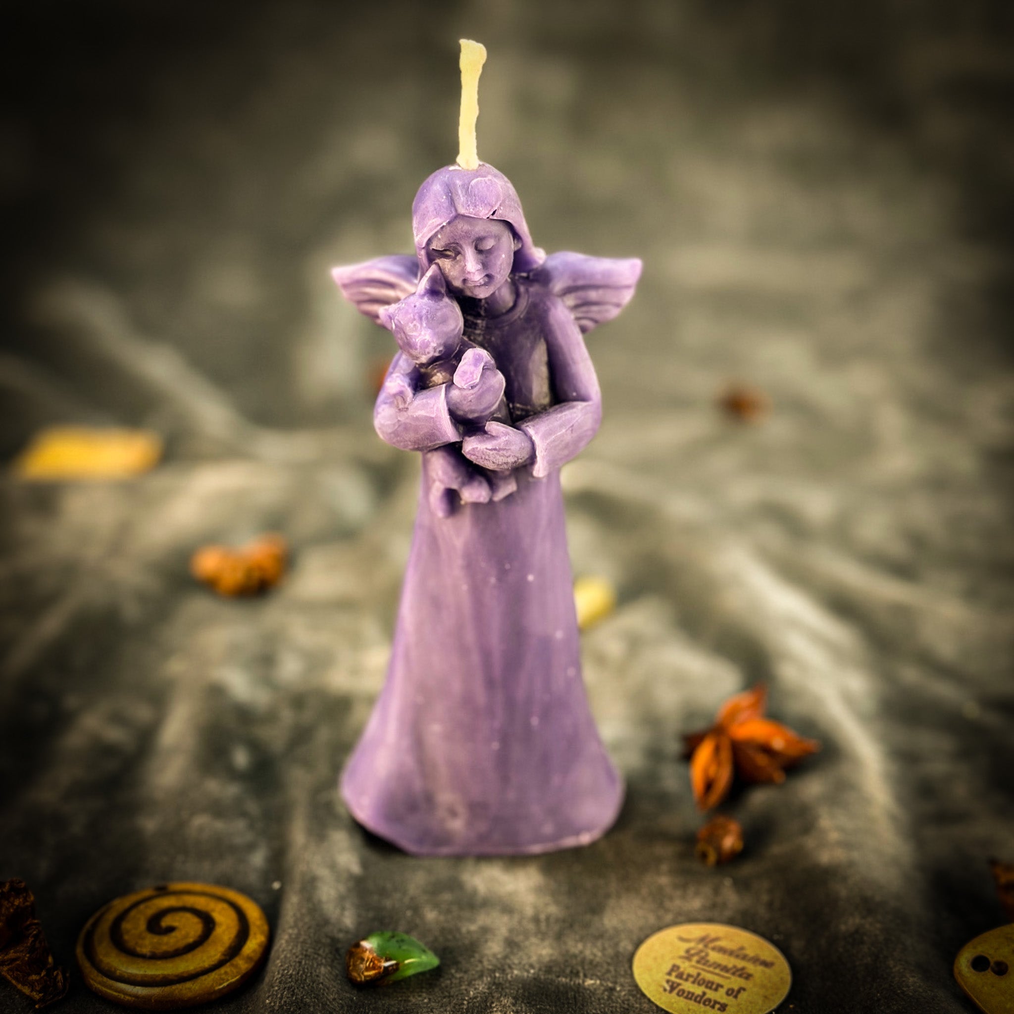 Cat Guardian Spirit Candle Spell Kit - Pet Protection and Healing | Candle Spell Kit | Wiccan Center