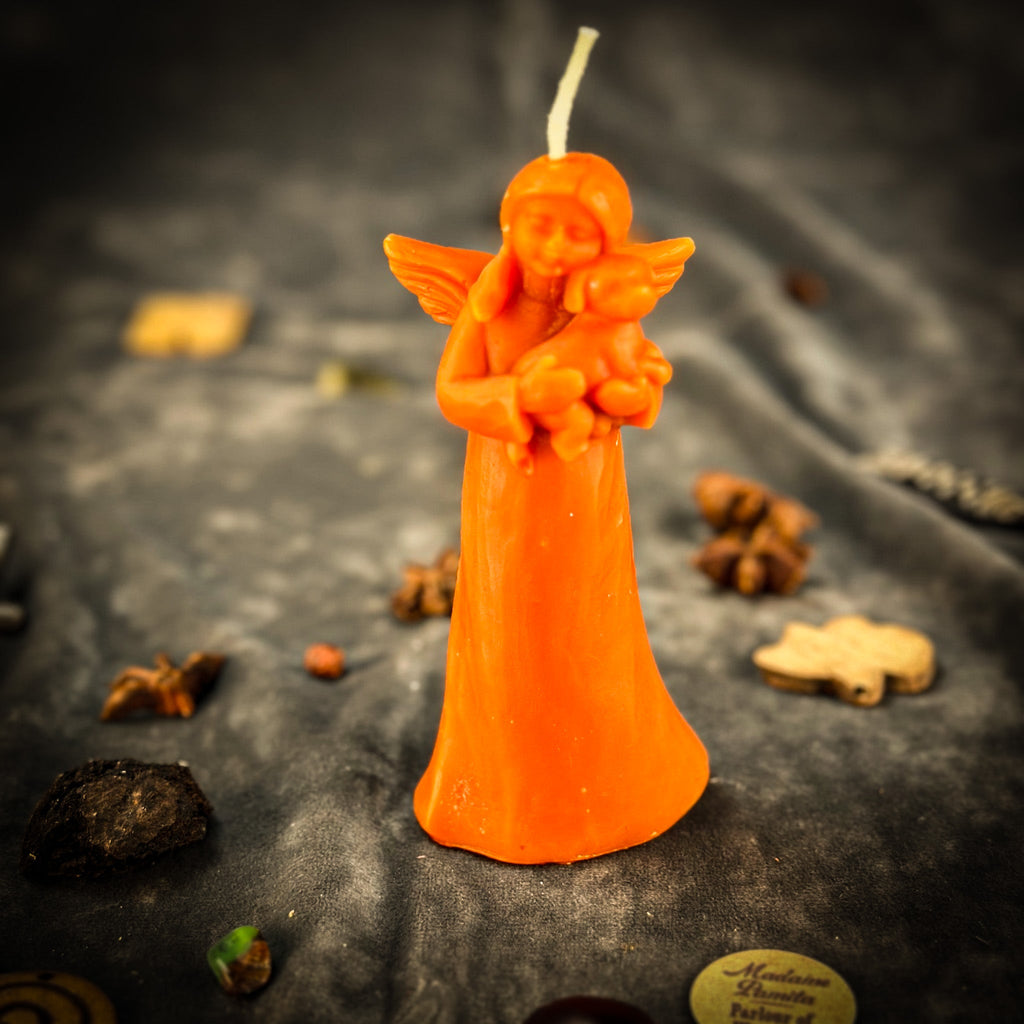 Beeswax Dog Guardian Spirit Spell Candle - Pet Protection & Healing | Beeswax Candle | Wiccan Center