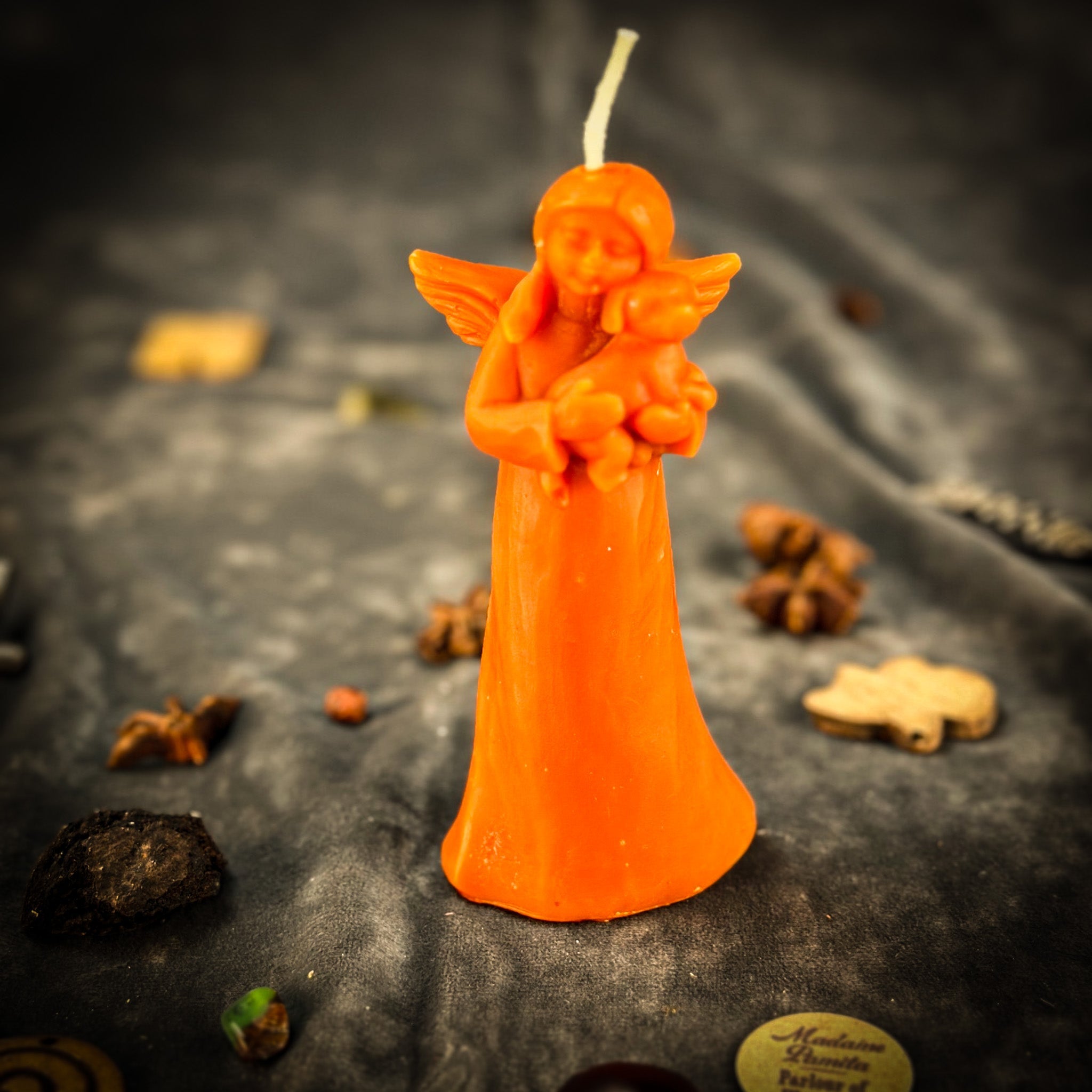 Beeswax Dog Guardian Spirit Spell Candle - Pet Protection & Healing | Beeswax Candle | Wiccan Center