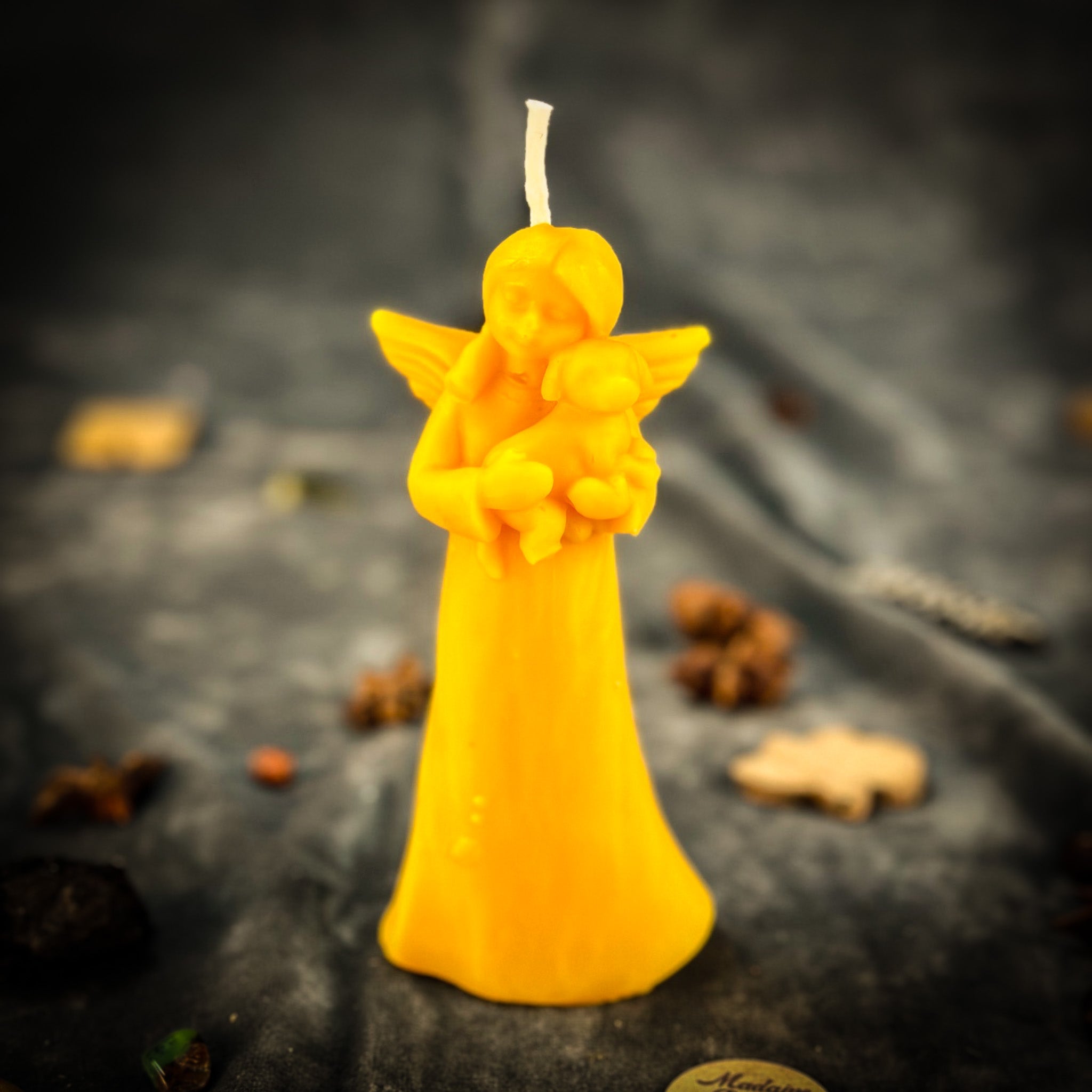 Beeswax Dog Guardian Spirit Spell Candle - Pet Protection & Healing | Beeswax Candle | Wiccan Center