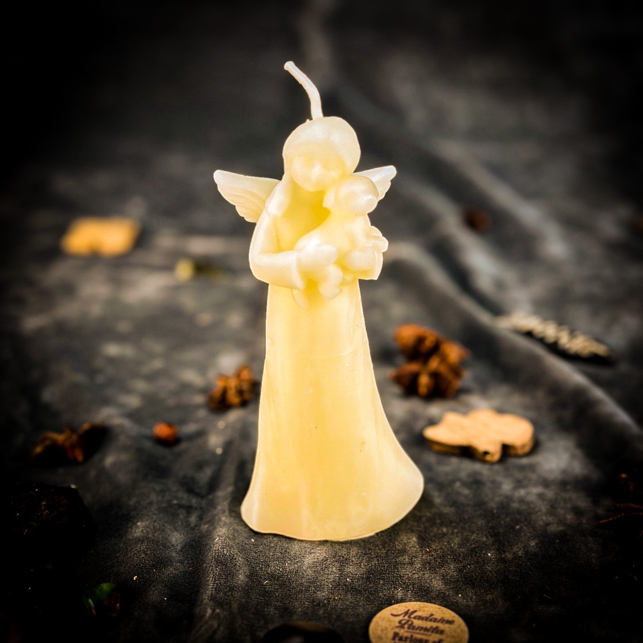 Beeswax Dog Guardian Spirit Spell Candle - Pet Protection & Healing | Beeswax Candle | Wiccan Center