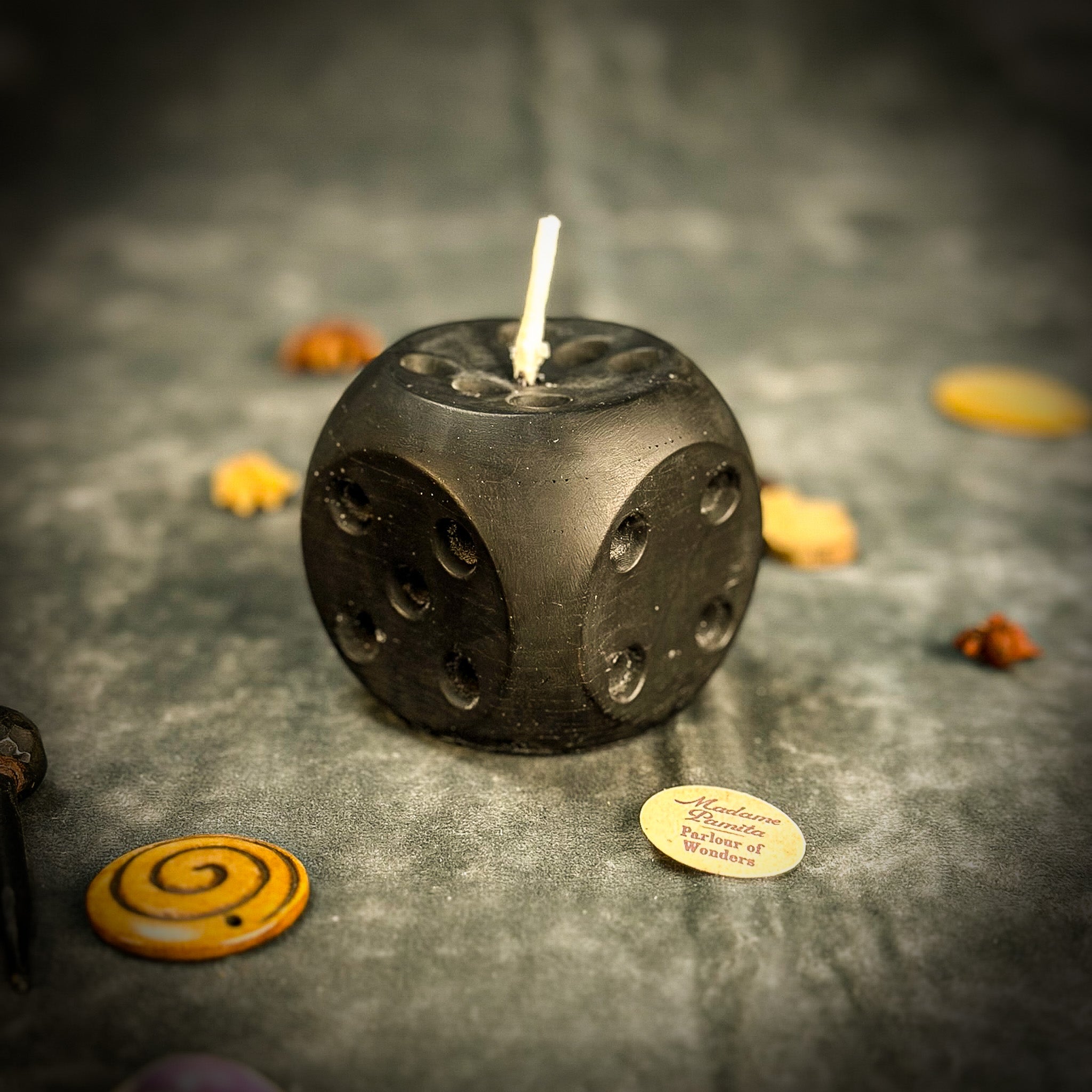 Lucky Dice Candle Spell Kit - Gambling Luck & Good Fortune | Candle Spell Kit | Wiccan Center