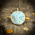 Beeswax Lucky Dice Spell Candle - Gambling Luck & Good Fortune | Beeswax Candle | Wiccan Center