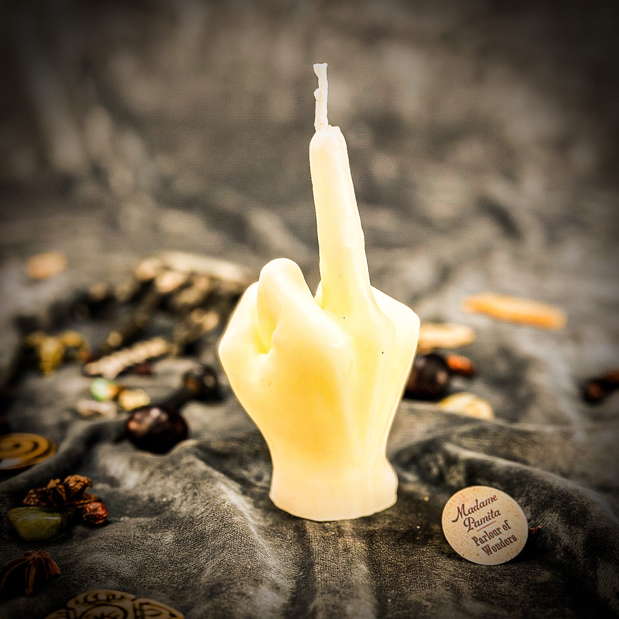 Middle Finger Candle Spell Kit - Banishing & Empowerment Magic | Candle Spell Kit | Wiccan Center