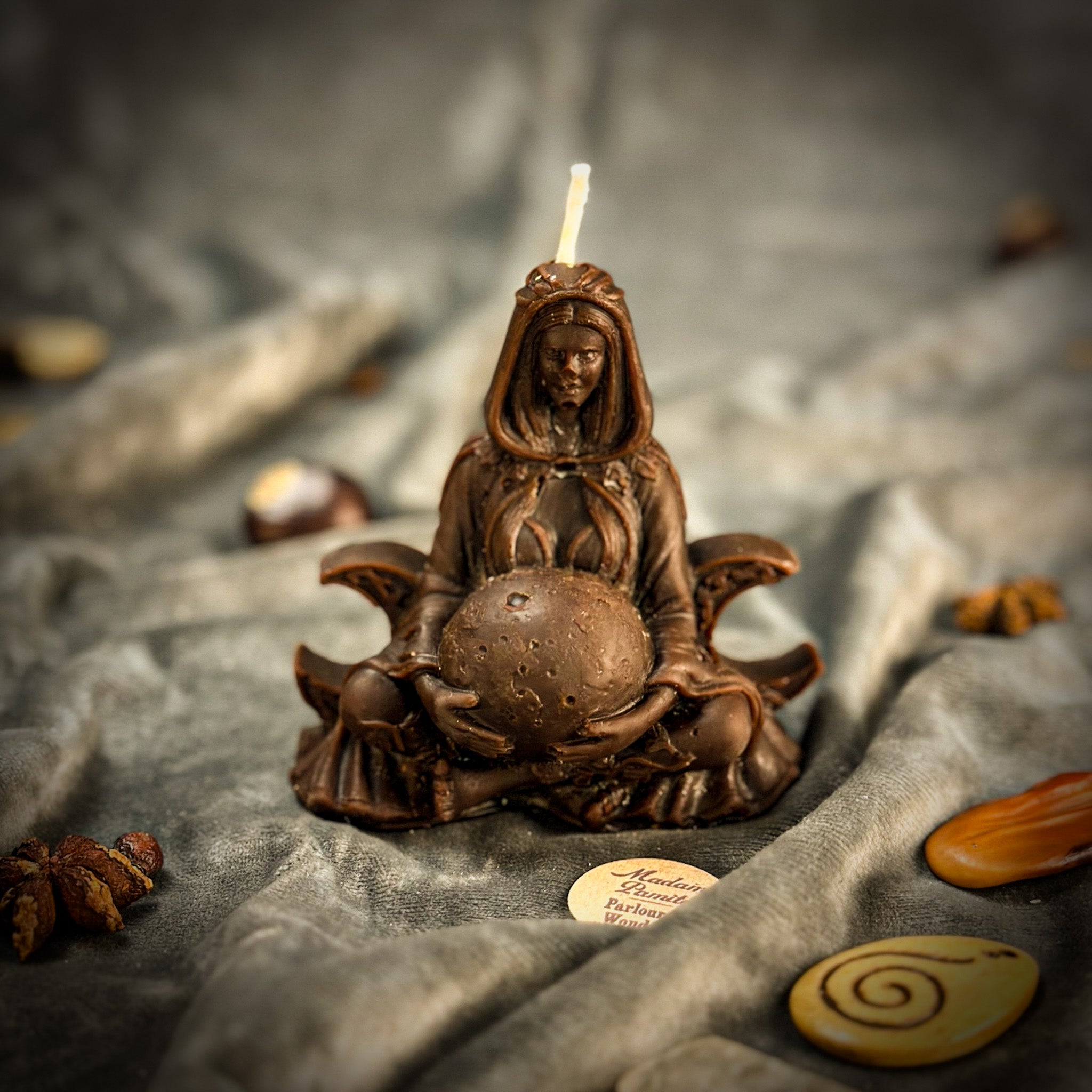 Moon Goddess Candle Spell Kit - Lunar Magic & Divine Feminine Energy | Candle Spell Kit | Wiccan Center