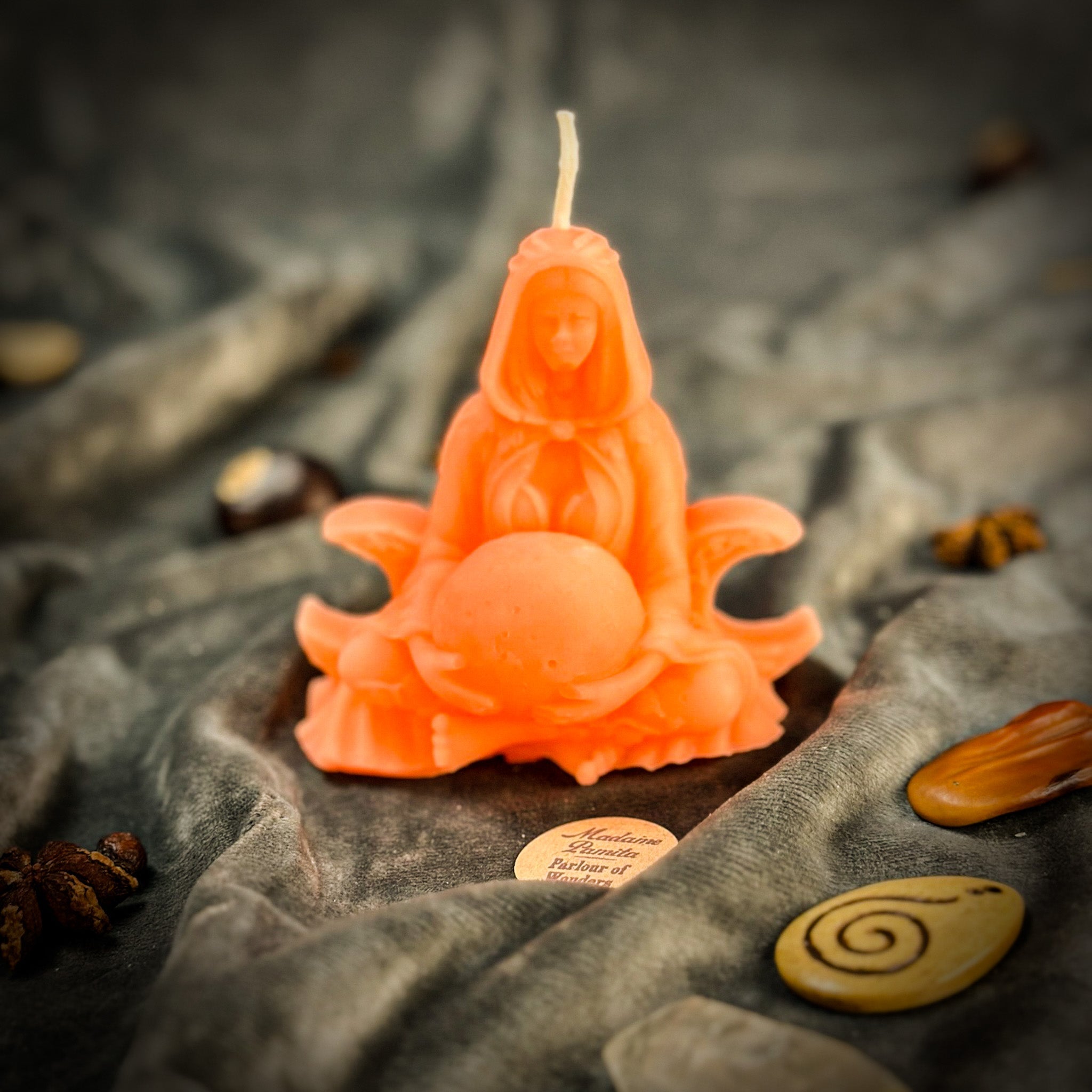 Moon Goddess Candle Spell Kit - Lunar Magic & Divine Feminine Energy | Candle Spell Kit | Wiccan Center