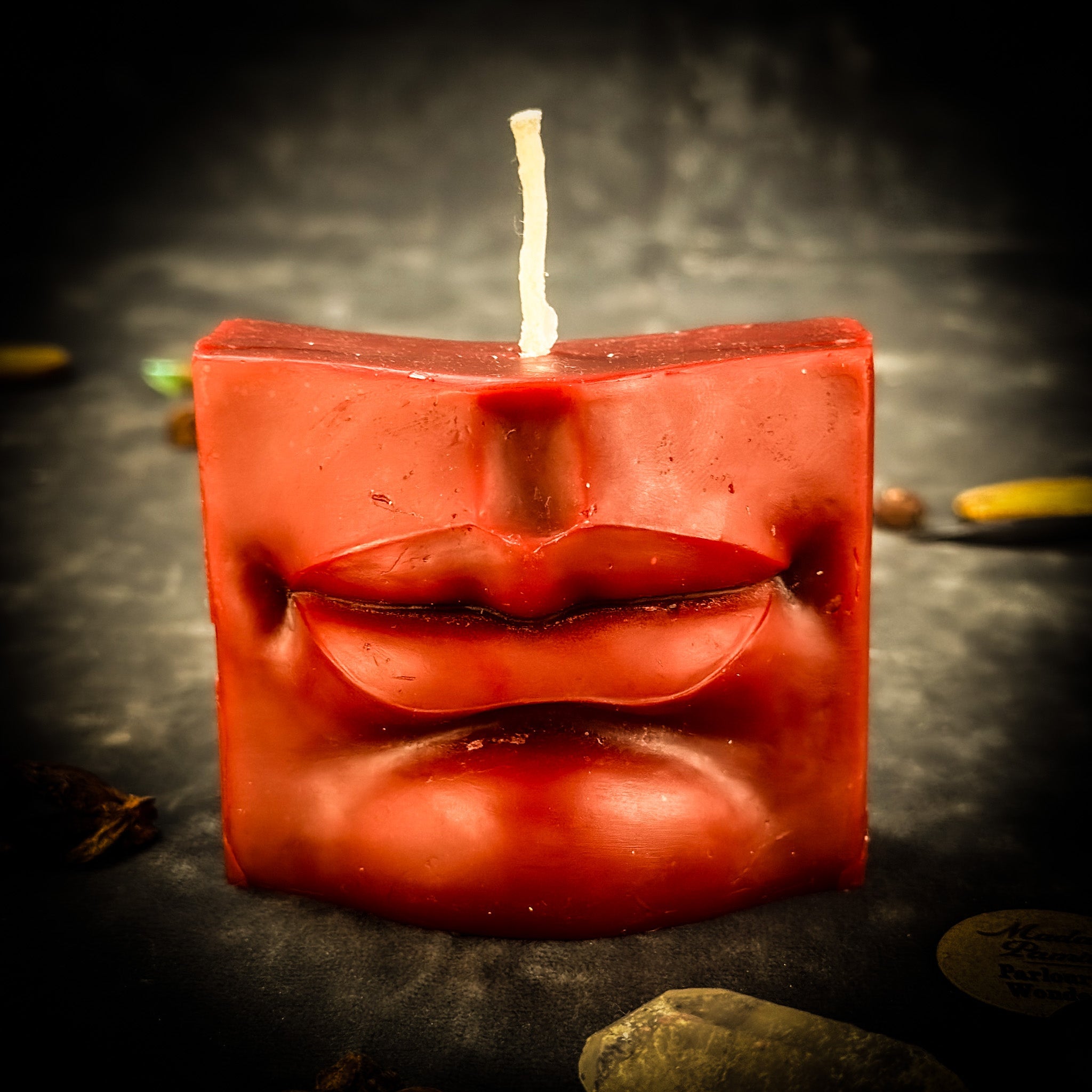 Ex-Voto Mouth Candle Spell Kit - Communication & Healing Magic | Candle Spell Kit | Wiccan Center