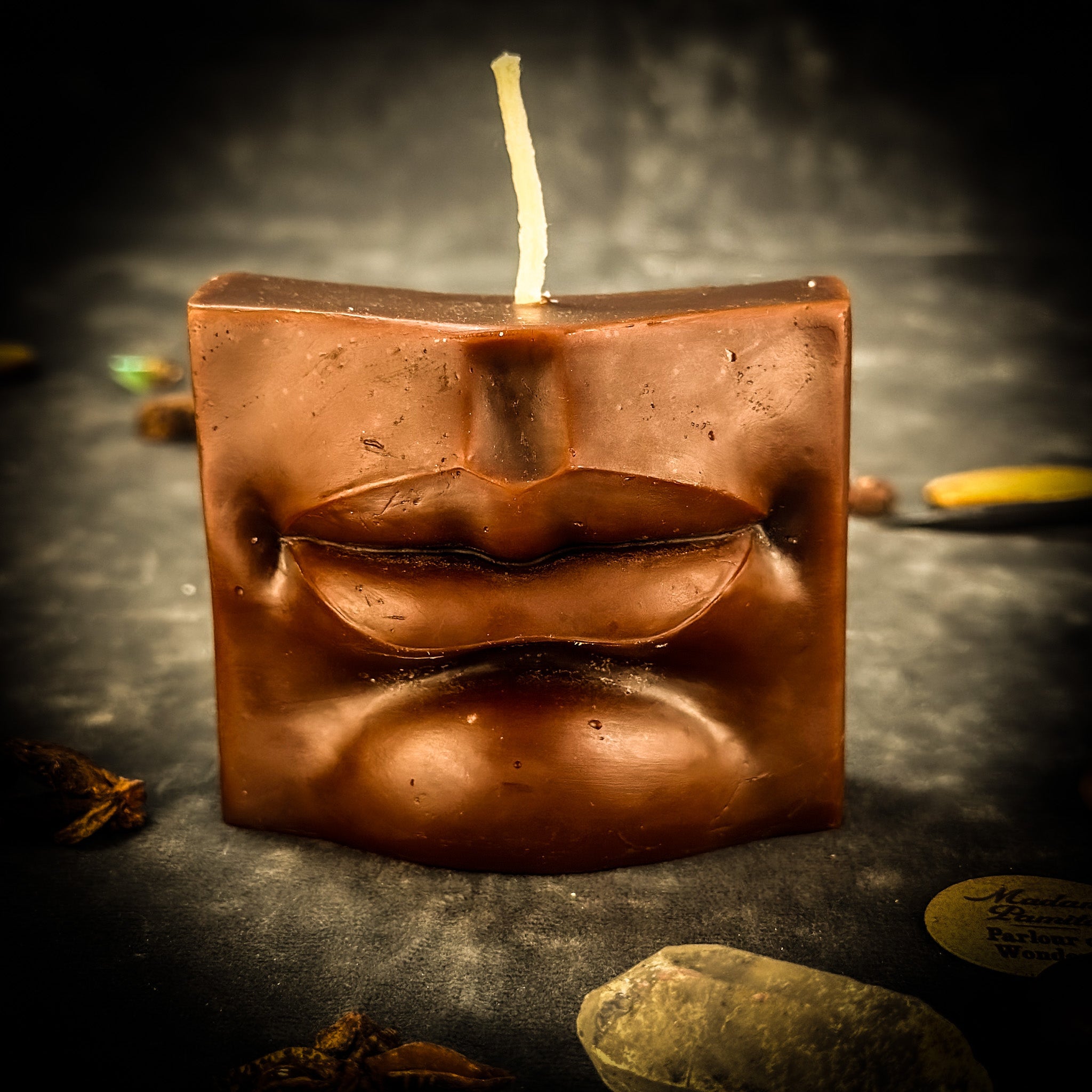Ex-Voto Mouth Candle Spell Kit - Communication & Healing Magic | Candle Spell Kit | Wiccan Center
