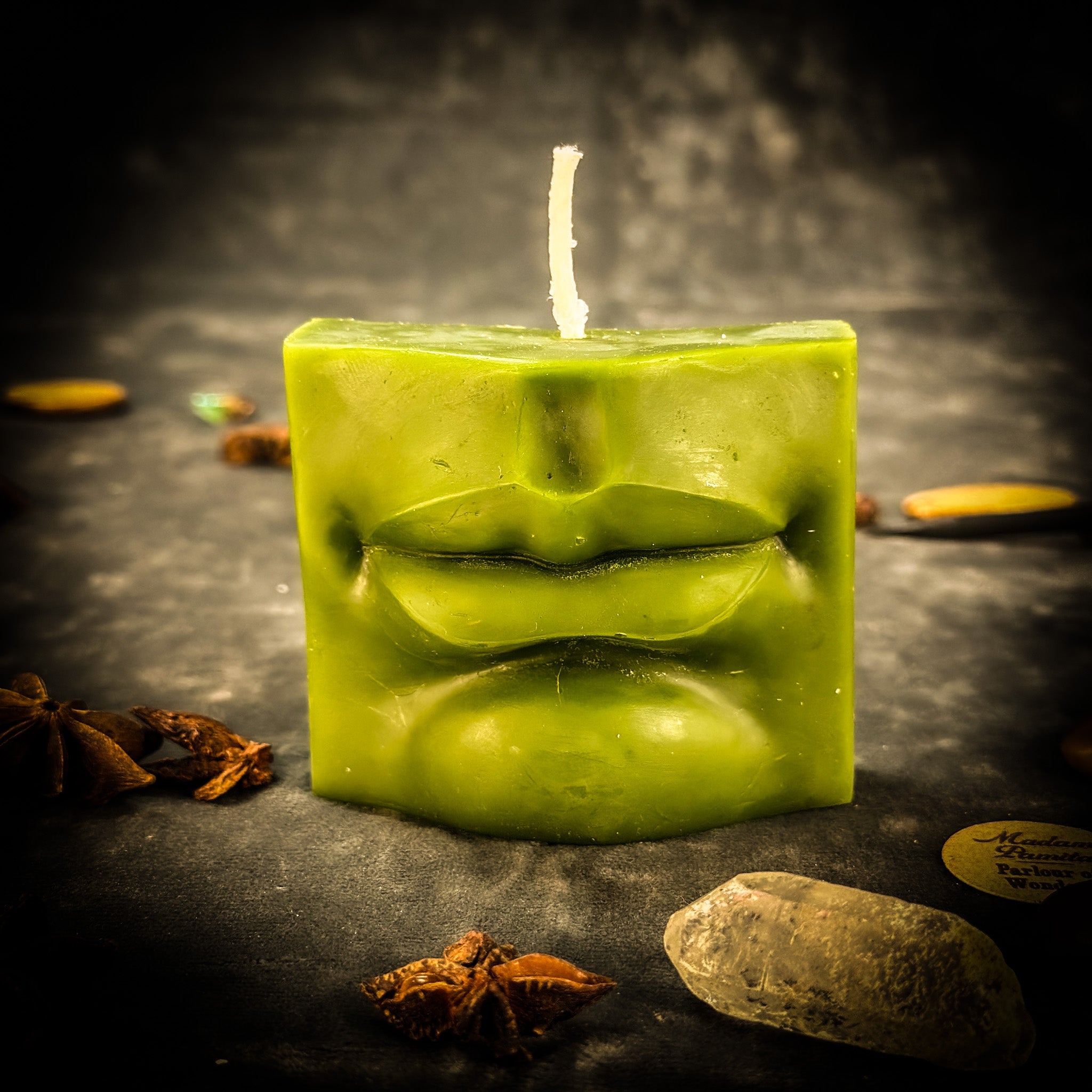 Ex-Voto Mouth Candle Spell Kit - Communication & Healing Magic | Candle Spell Kit | Wiccan Center