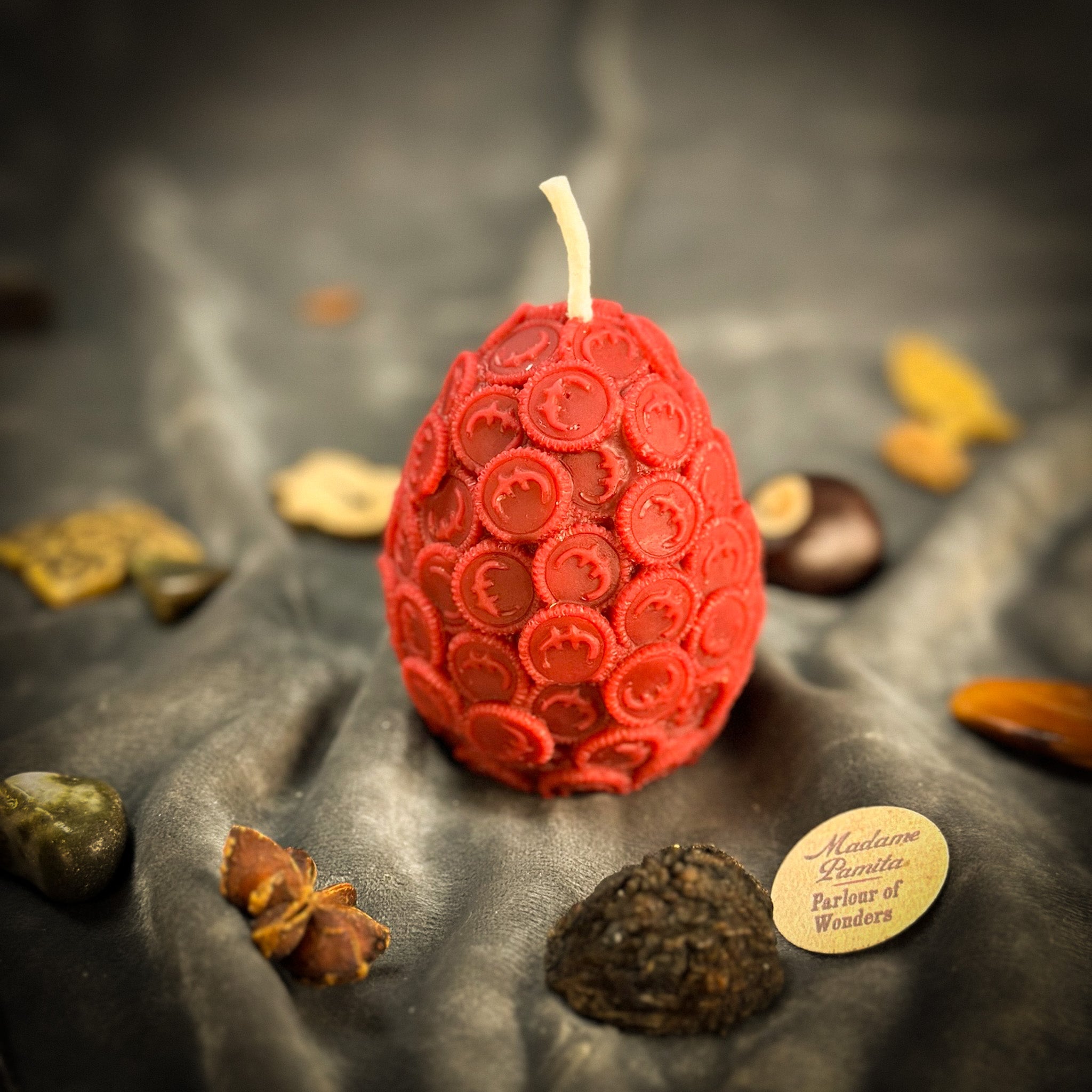 Beeswax Nest Egg Spell Candle - Savings & Financial Security | Beeswax Candle | Wiccan Center