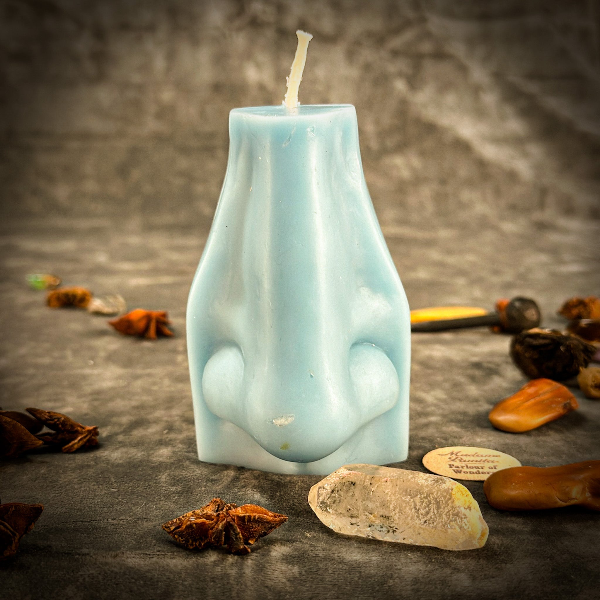 Ex-Voto Nose Candle Spell Kit - Clairalience & Intuitive Scent Magic | Candle Spell Kit | Wiccan Center