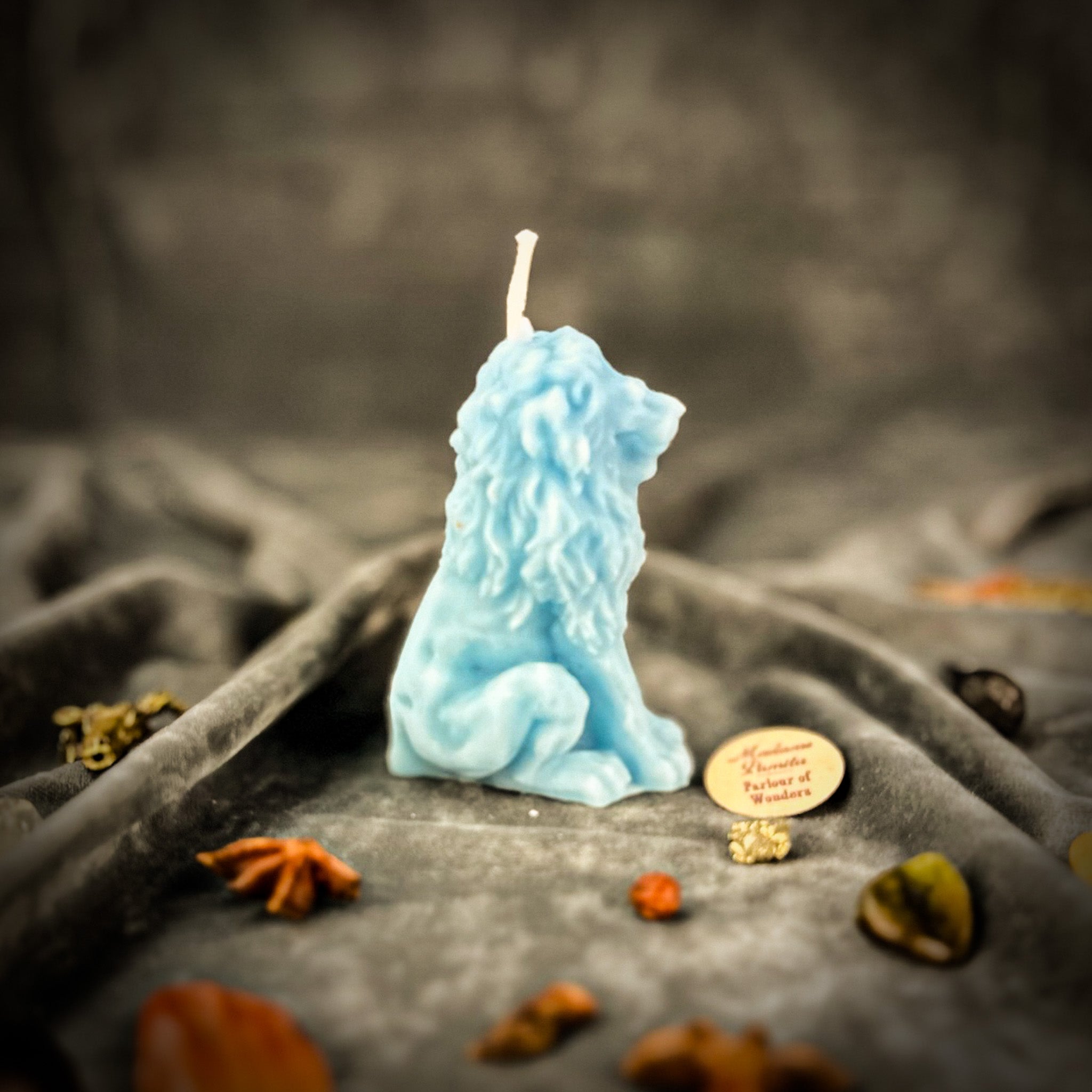 Proud Lion Candle Spell Kit - Courage & Leadership Magic | Candle Spell Kit | Wiccan Center