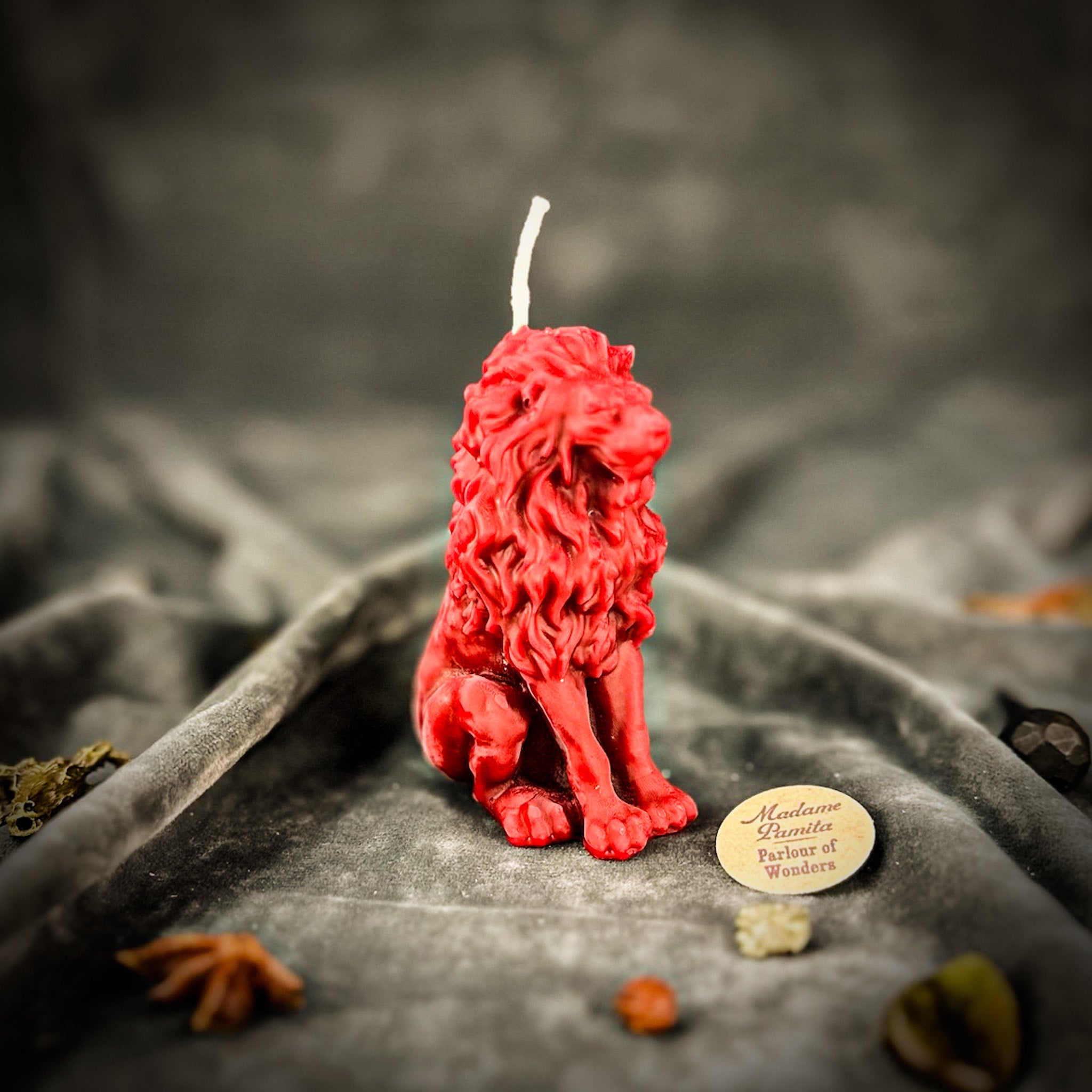 Proud Lion Candle Spell Kit - Courage & Leadership Magic | Candle Spell Kit | Wiccan Center