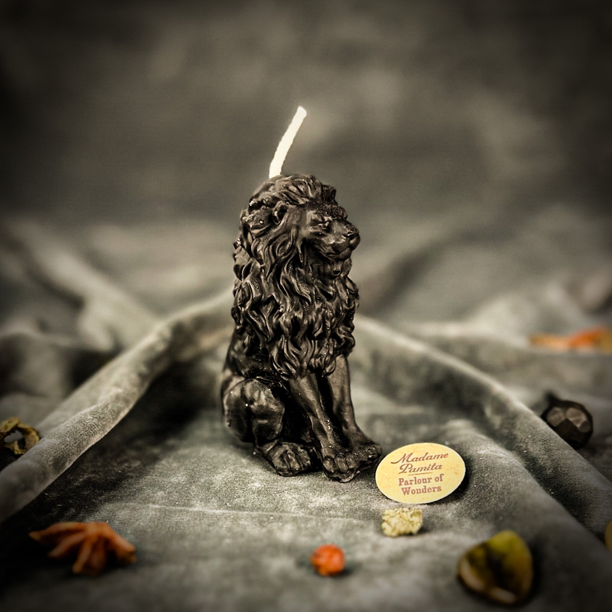 Proud Lion Candle Spell Kit - Courage & Leadership Magic | Candle Spell Kit | Wiccan Center