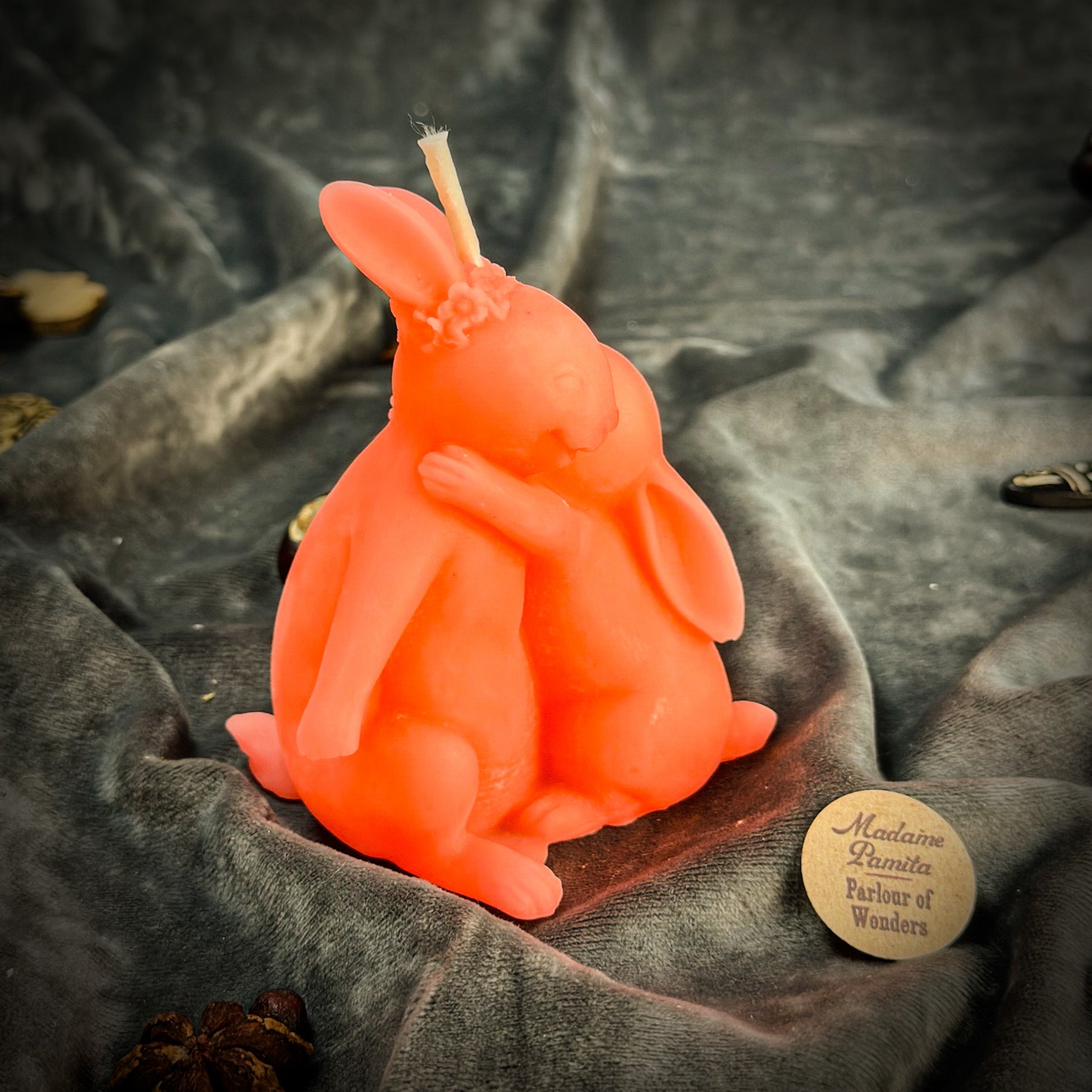 Rabbit Rabbit Candle Spell Kit - Good Luck & New Beginnings Magic | Candle Spell Kit | Wiccan Center
