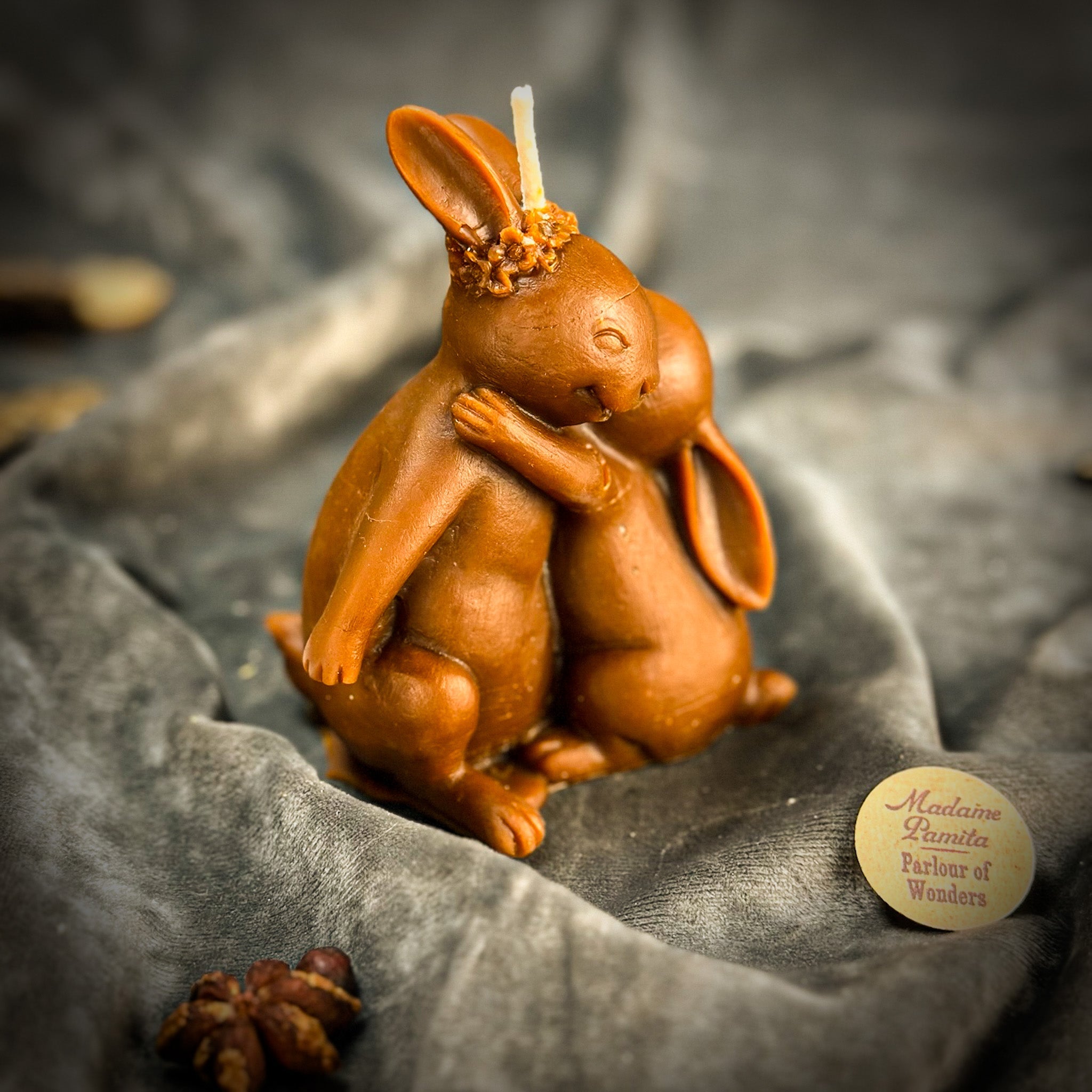 Rabbit Rabbit Candle Spell Kit - Good Luck & New Beginnings Magic | Candle Spell Kit | Wiccan Center