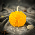 Beeswax Rolling in Dough Spell Candle - Luxury Wealth & Opulent Abundance | Beeswax Candle | Wiccan Center