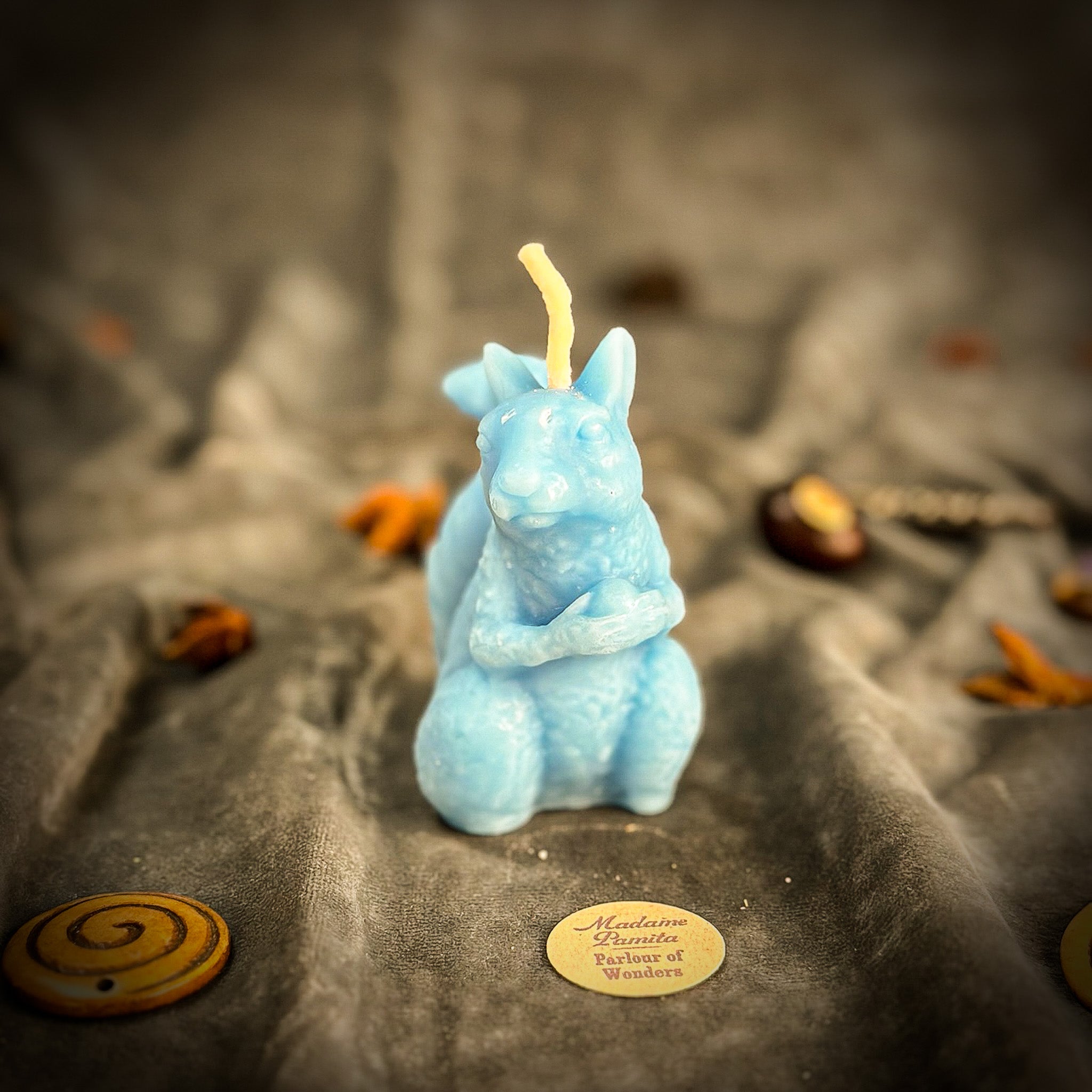 Squirrel of Abundance Candle Spell Kit - Prosperity & Wise Investments Magic | Candle Spell Kit | Wiccan Center