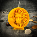 Beeswax Equinox and Solstice Spell Candle - Seasonal Magic & Balance | Beeswax Candle | Wiccan Center