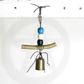 Hanging Witch's Bell: Quirky Twig, Beads, Charm - Handcrafted | Decorative Bells | Wiccan Center