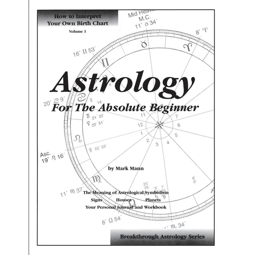 Astrology For The Absolute Beginner - Paperback | Books | Wiccan Center