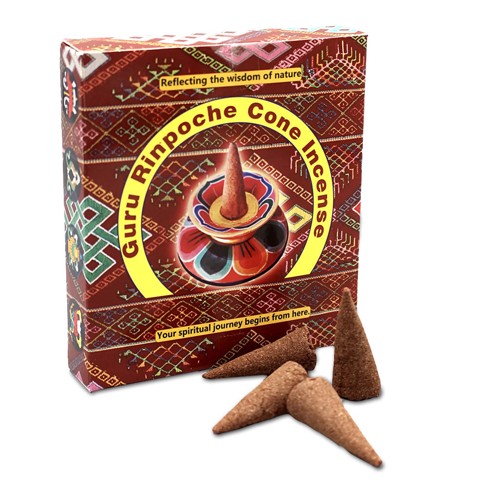 Bhutanese Guru Rinpoche Cone Incense - Hand Rolled | Incense | Wiccan Center