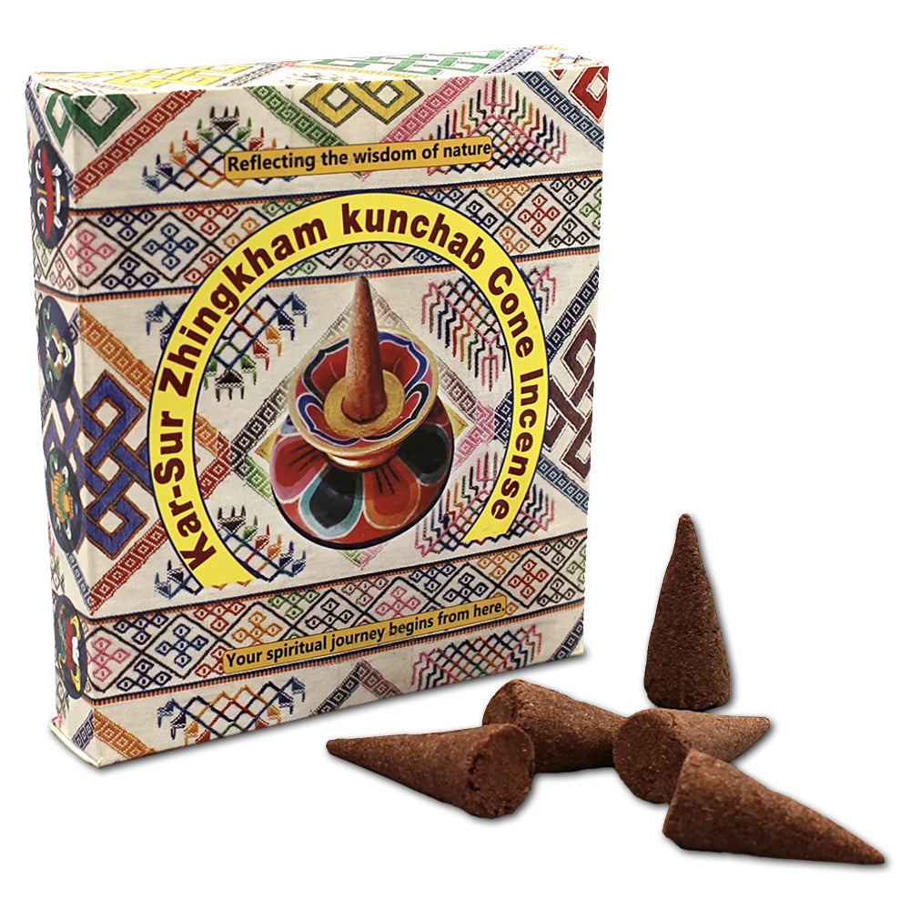 Bhutanese Riwo Sangchoe Prayer Cone Incense - Hand Rolled | Incense | Wiccan Center
