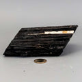 Big Black Tourmaline Hunk w/t Quartz Inclusions