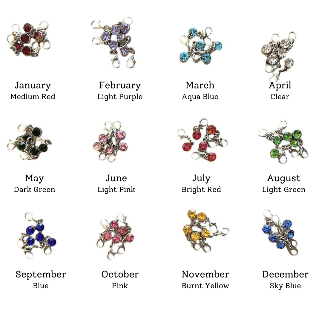 Birthstone Rhinestone Charms | | Wiccan Center