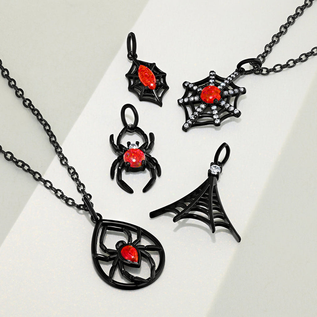 Black Widow - Jewel Candle Ceramic | Jewel Candle | Wiccan Center
