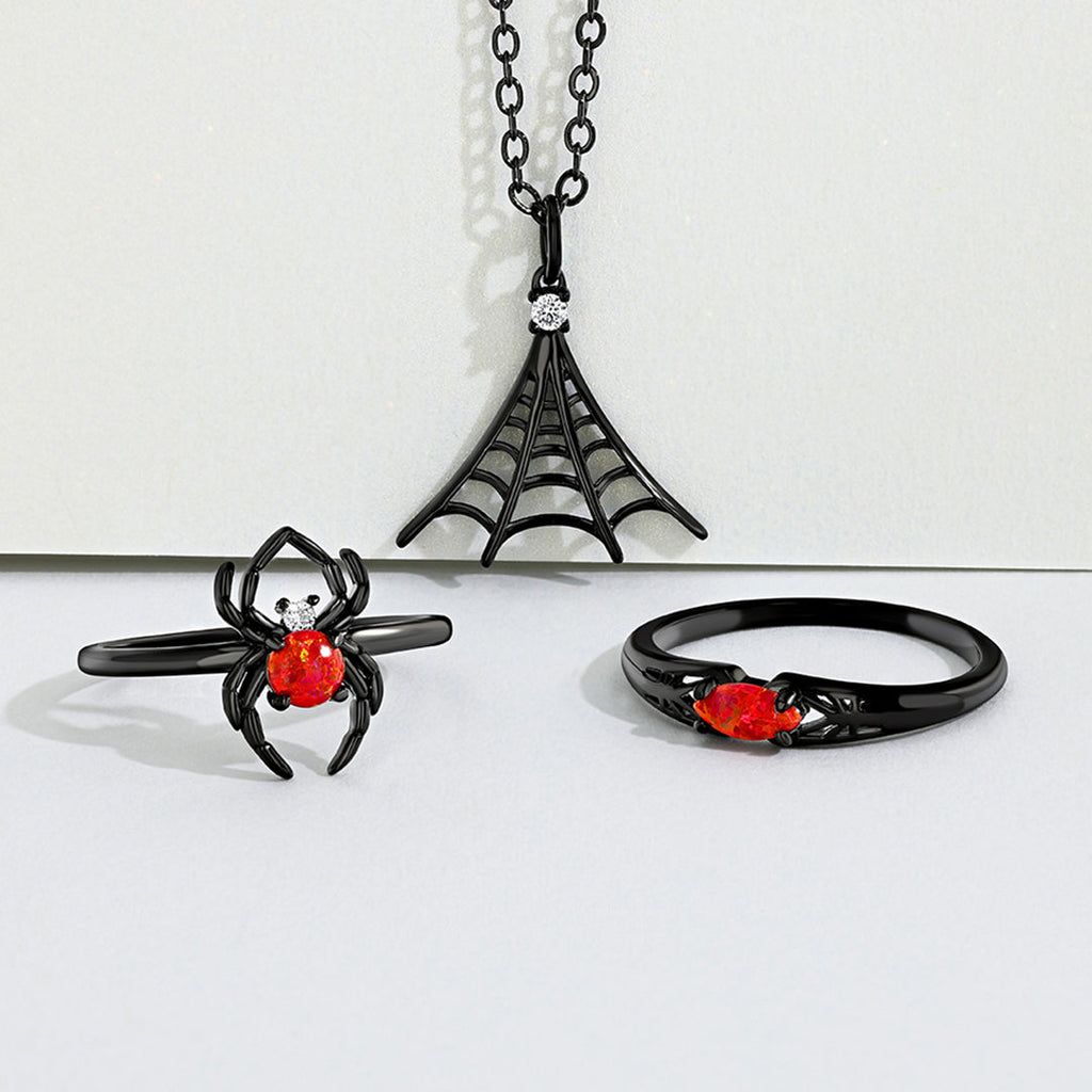 Black Widow - Jewel Candle Ceramic | Jewel Candle | Wiccan Center