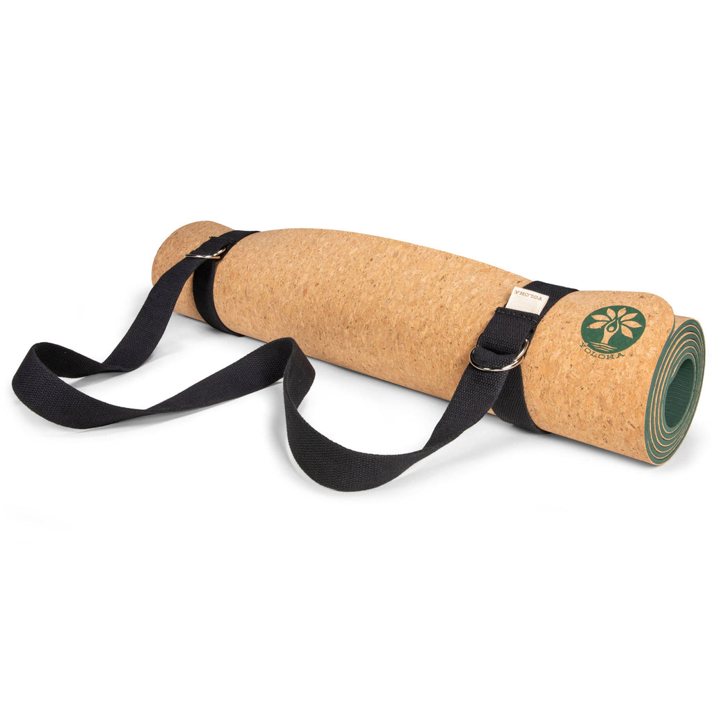 Black Sling and Mat Strap | Yoga Mat Bags & Straps | Wiccan Center